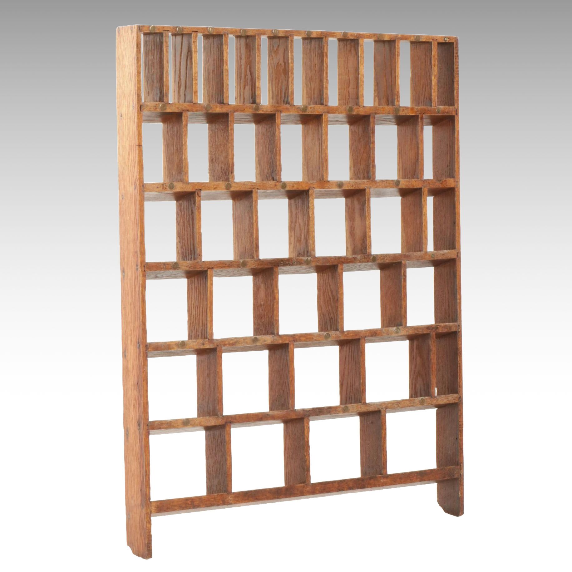 Hanging Wooden Hotel Key Rack