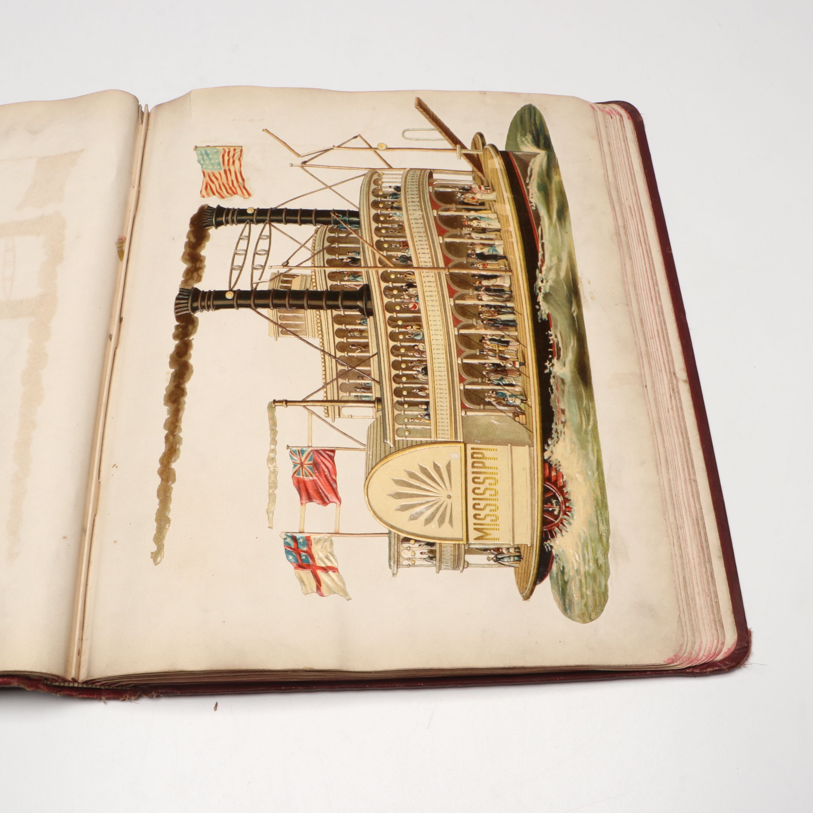 Victorian Scrapbook of Die-Cuts and Ephemera, Late 19th/Early 20th Century