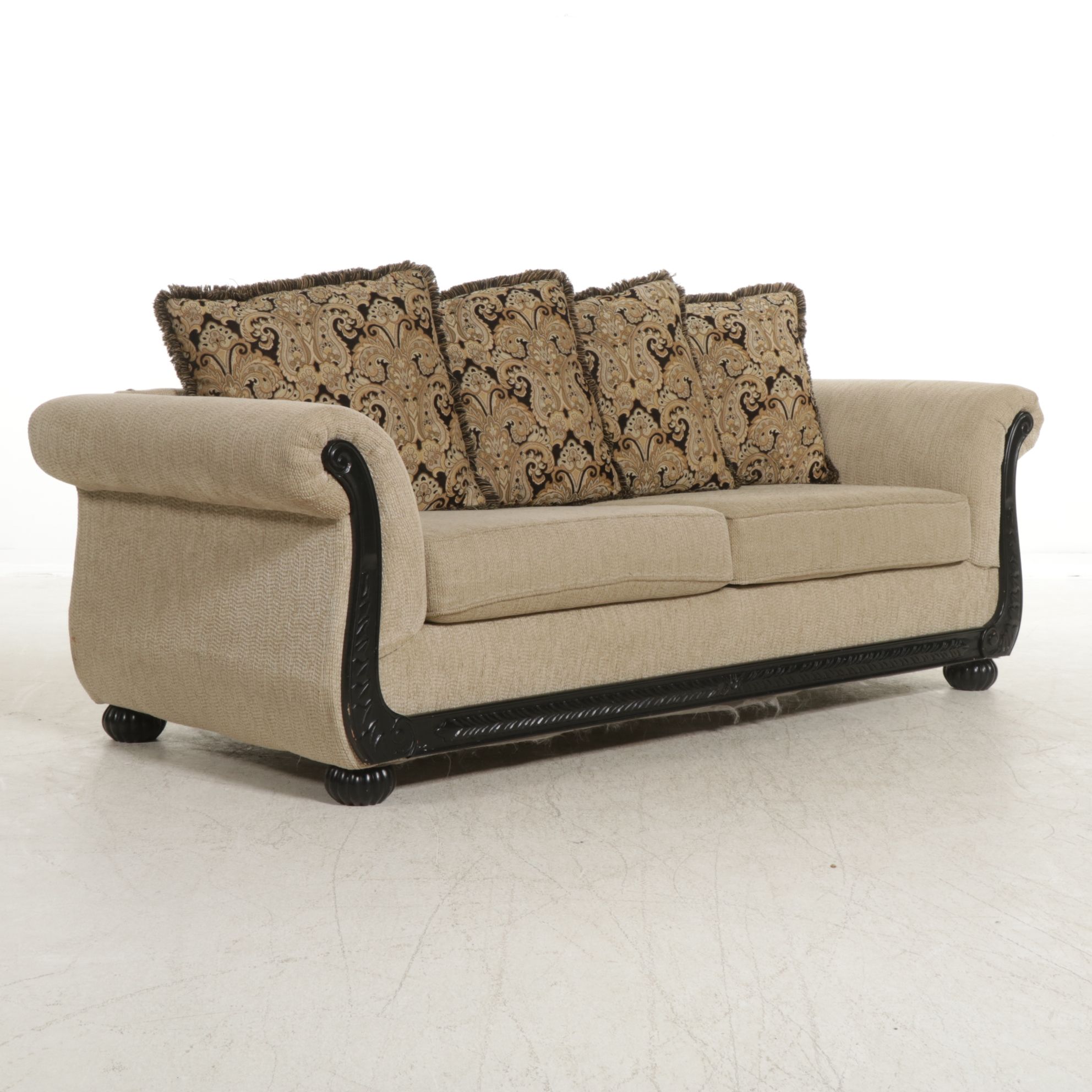 Washington Furniture Empire Style Sofa, 21st Century