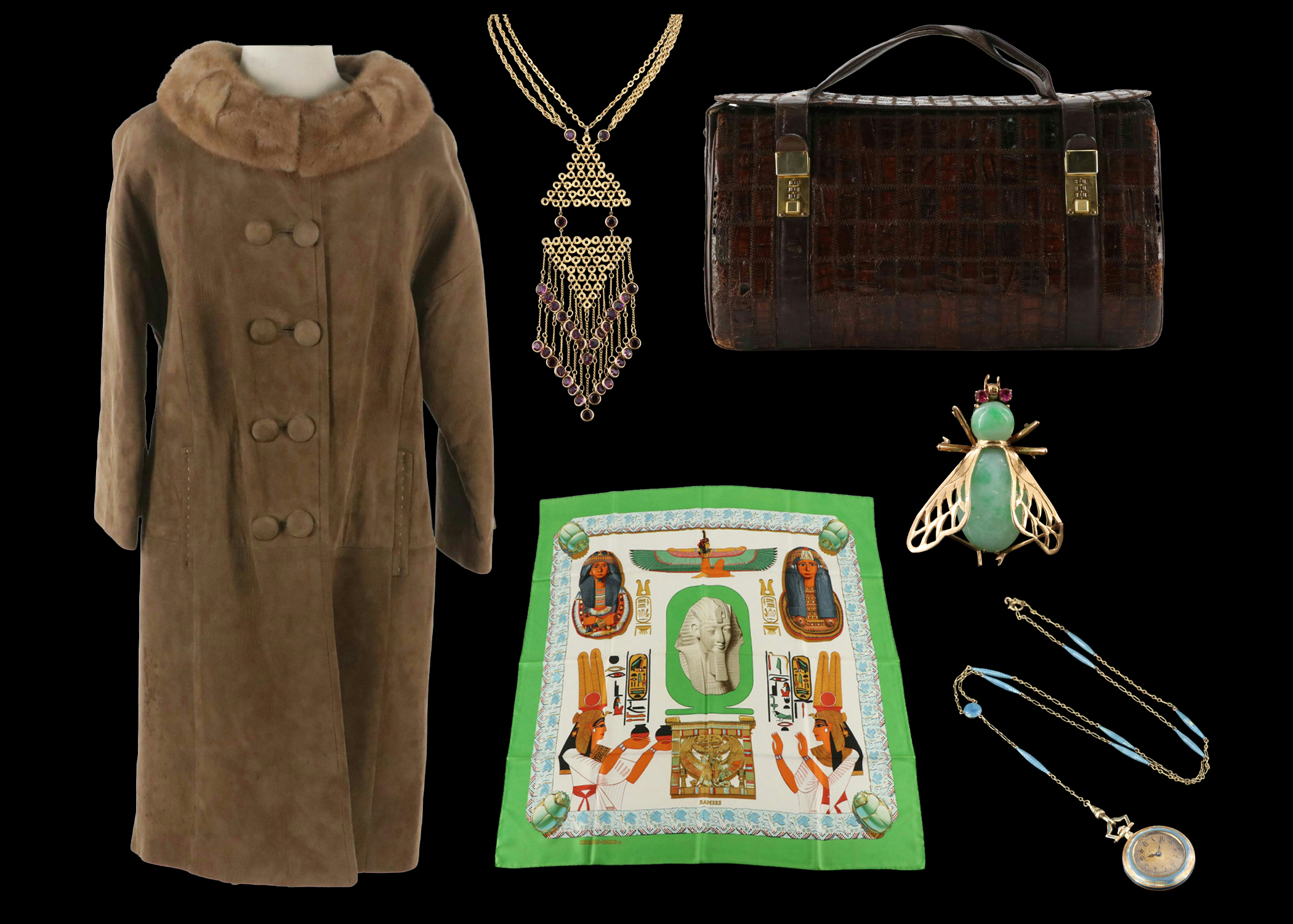 Gilded Eras: Vintage Jewelry, Watches, Scarves & Accessories