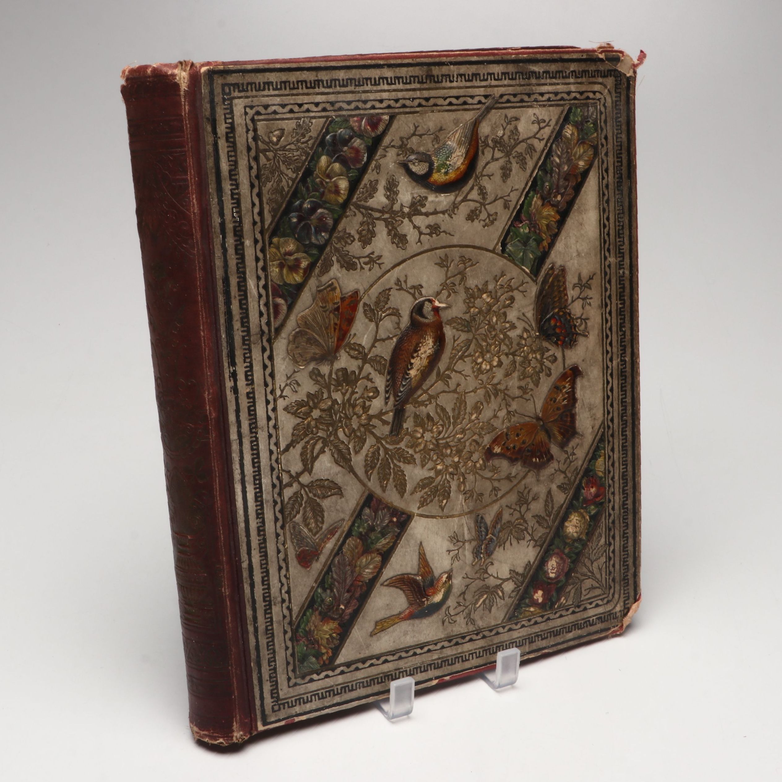 Victorian Scrapbook of Die-Cuts and Ephemera, Late 19th/Early 20th Century