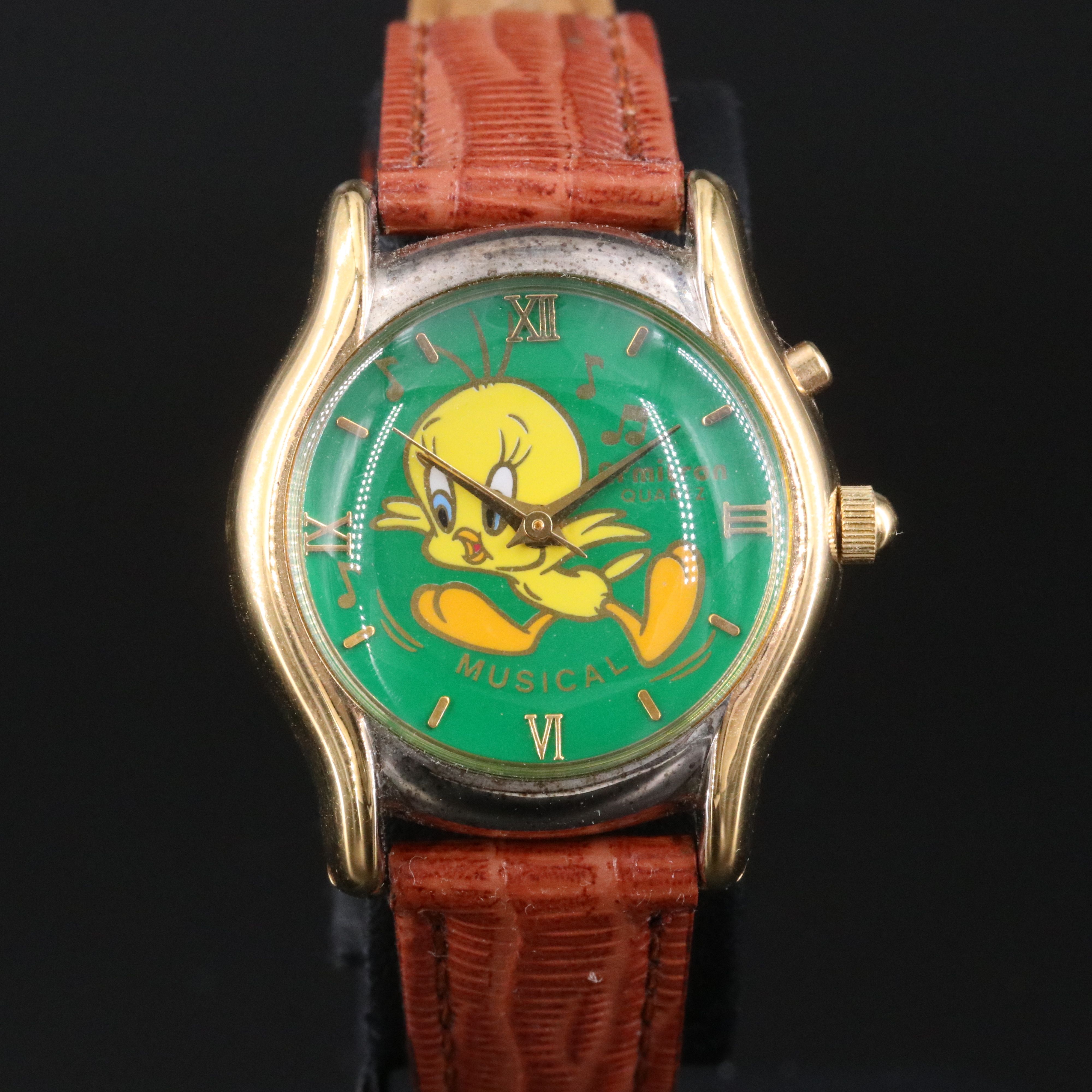 Armitron Warner Bros. Tweety Bird Musical Quartz Watch