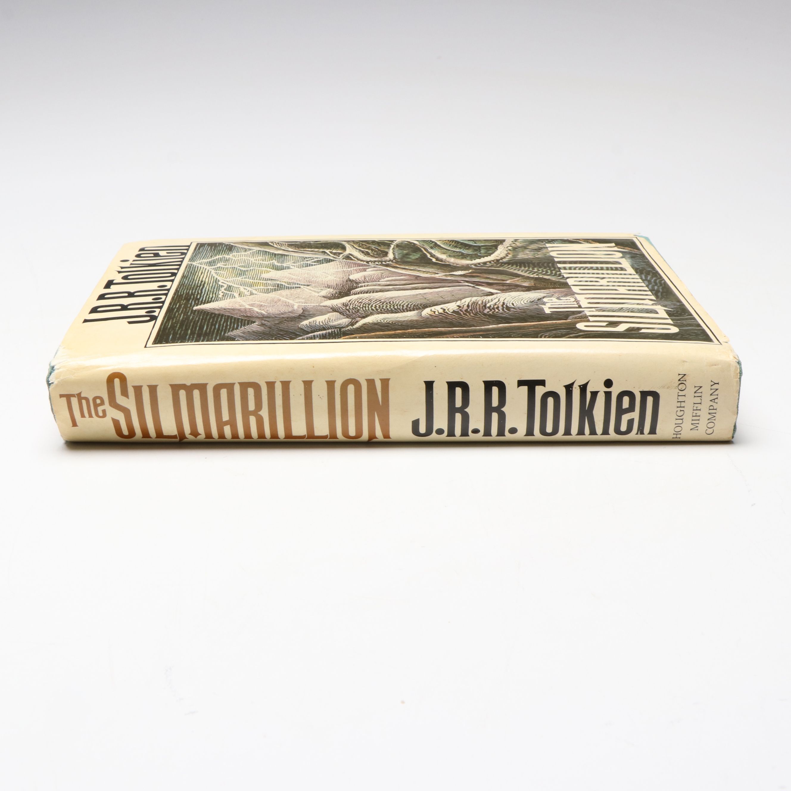 First American Edition "The Silmarillion" by J. R. R. Tolkien with Map, 1977