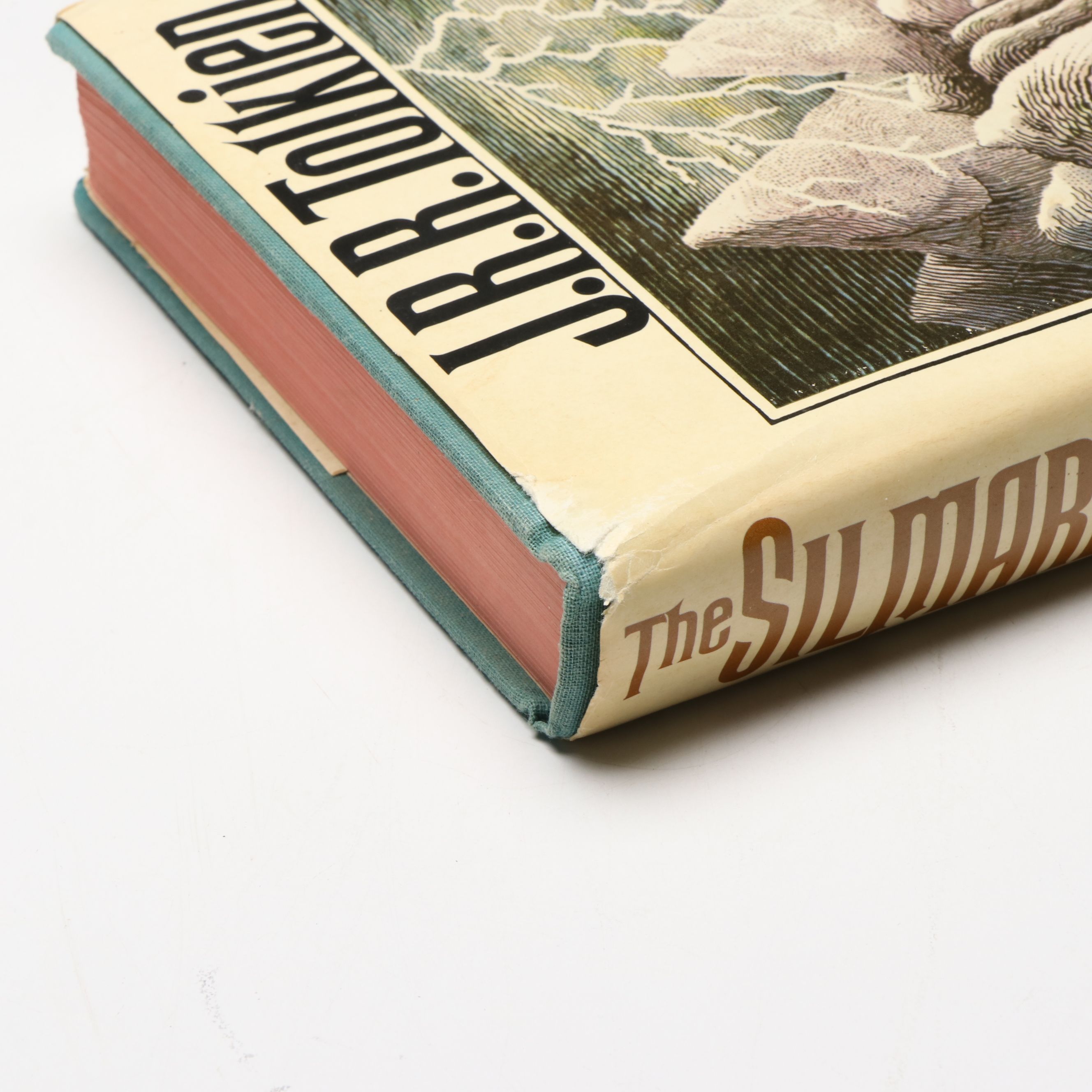 First American Edition "The Silmarillion" by J. R. R. Tolkien with Map, 1977