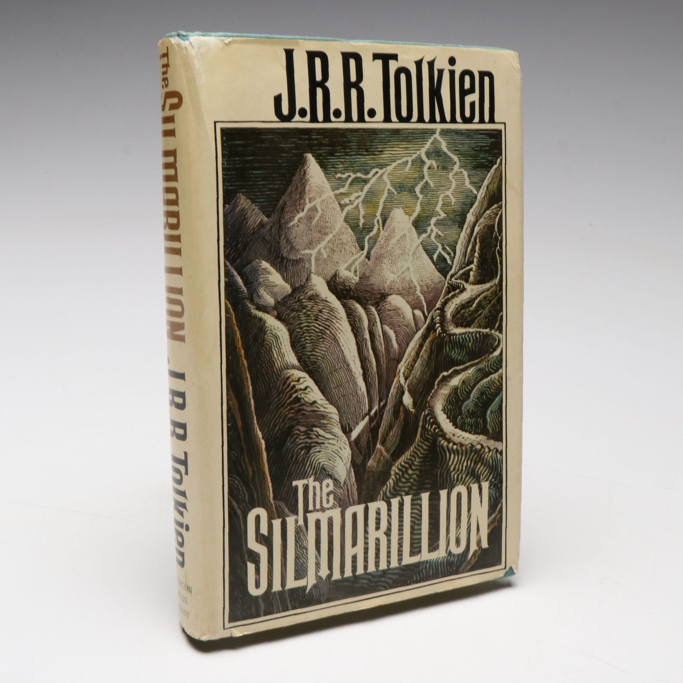 First American Edition "The Silmarillion" by J. R. R. Tolkien with Map, 1977