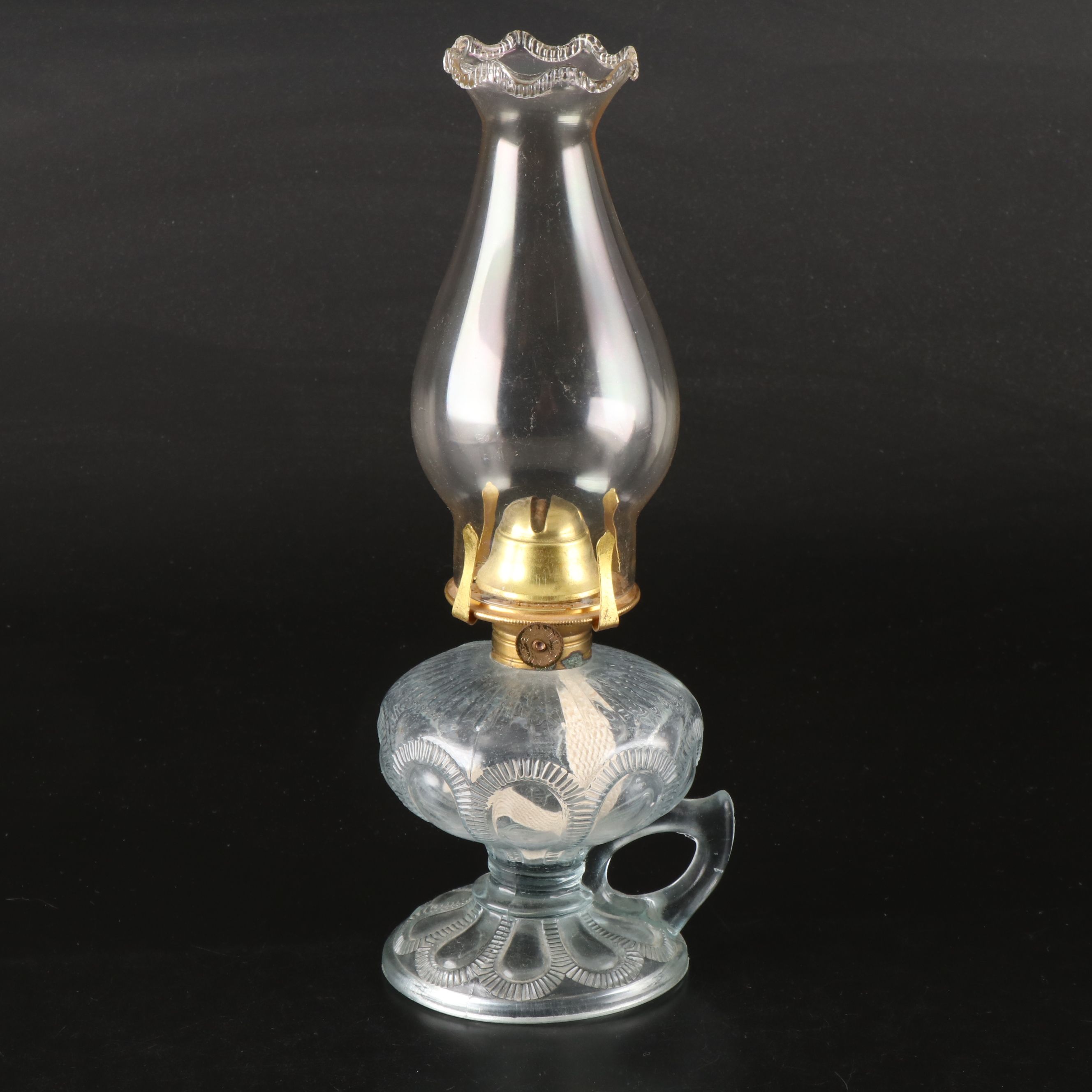 J. H. Millstein Co. Glass Rabbit with Oil Lantern, Vases and More Glassware