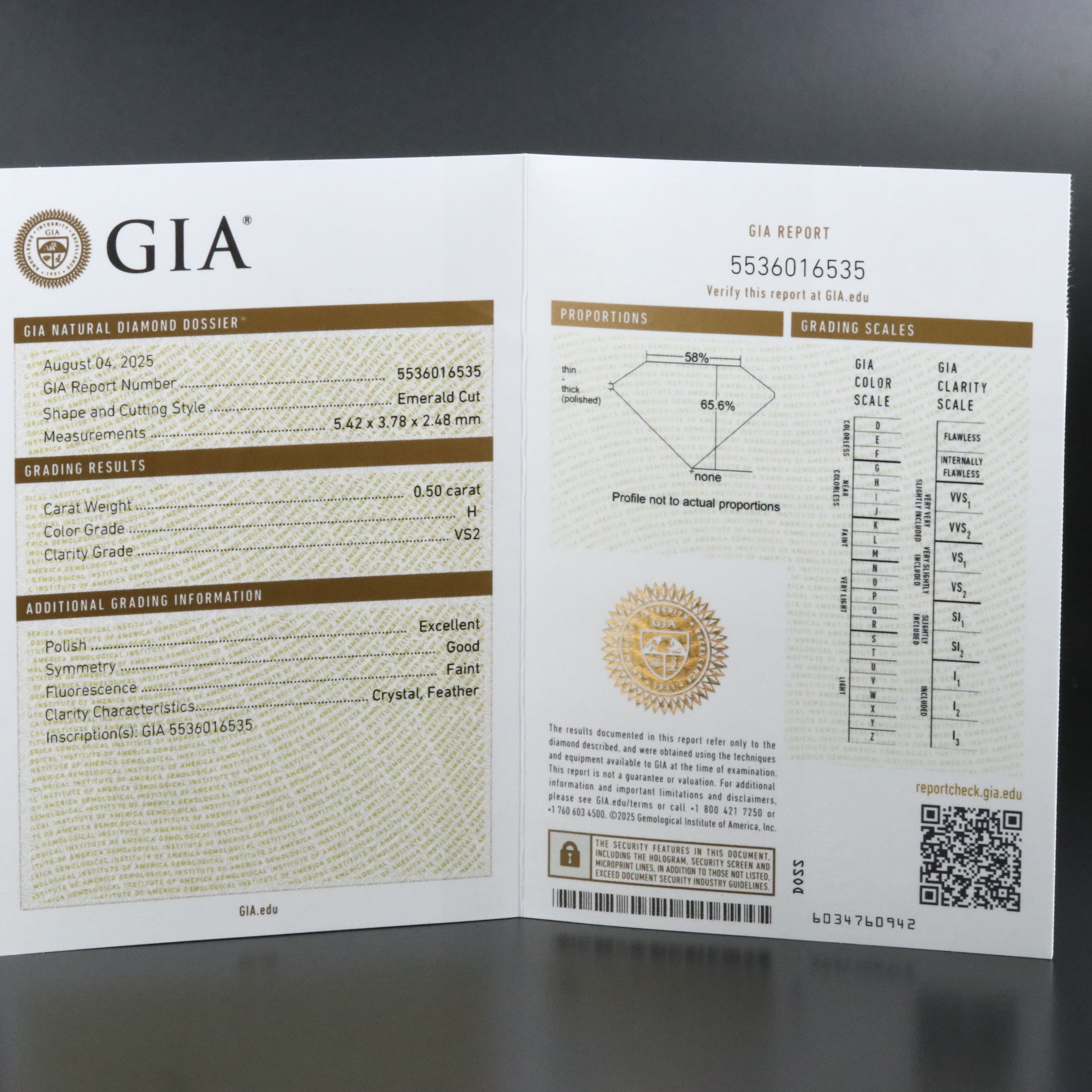 18K 1.04 CTW Diamond Stud Earring with GIA Reports