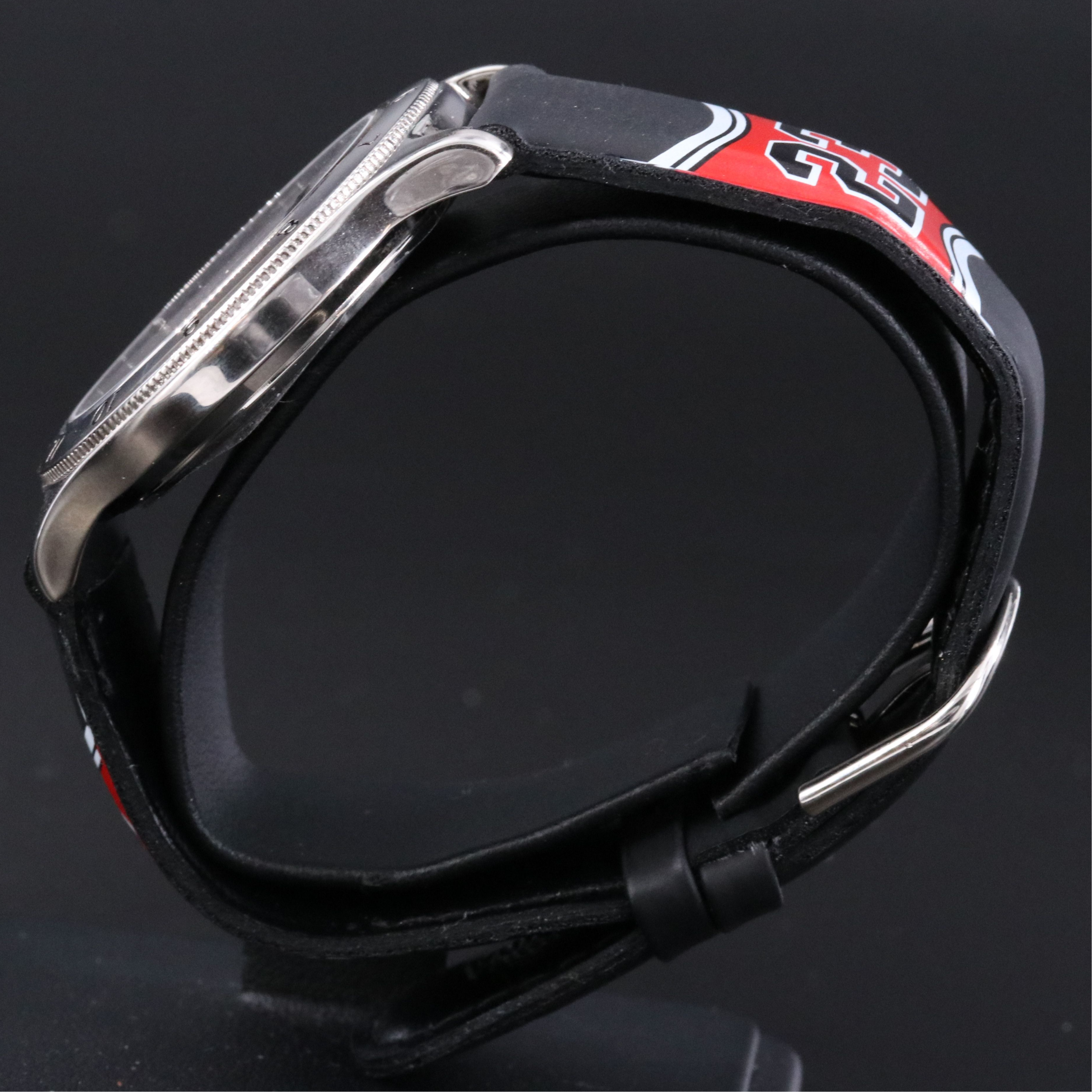 Wilson's Michael Jordan #23 Commemorative Silver-Tone Quartz Watch and Case