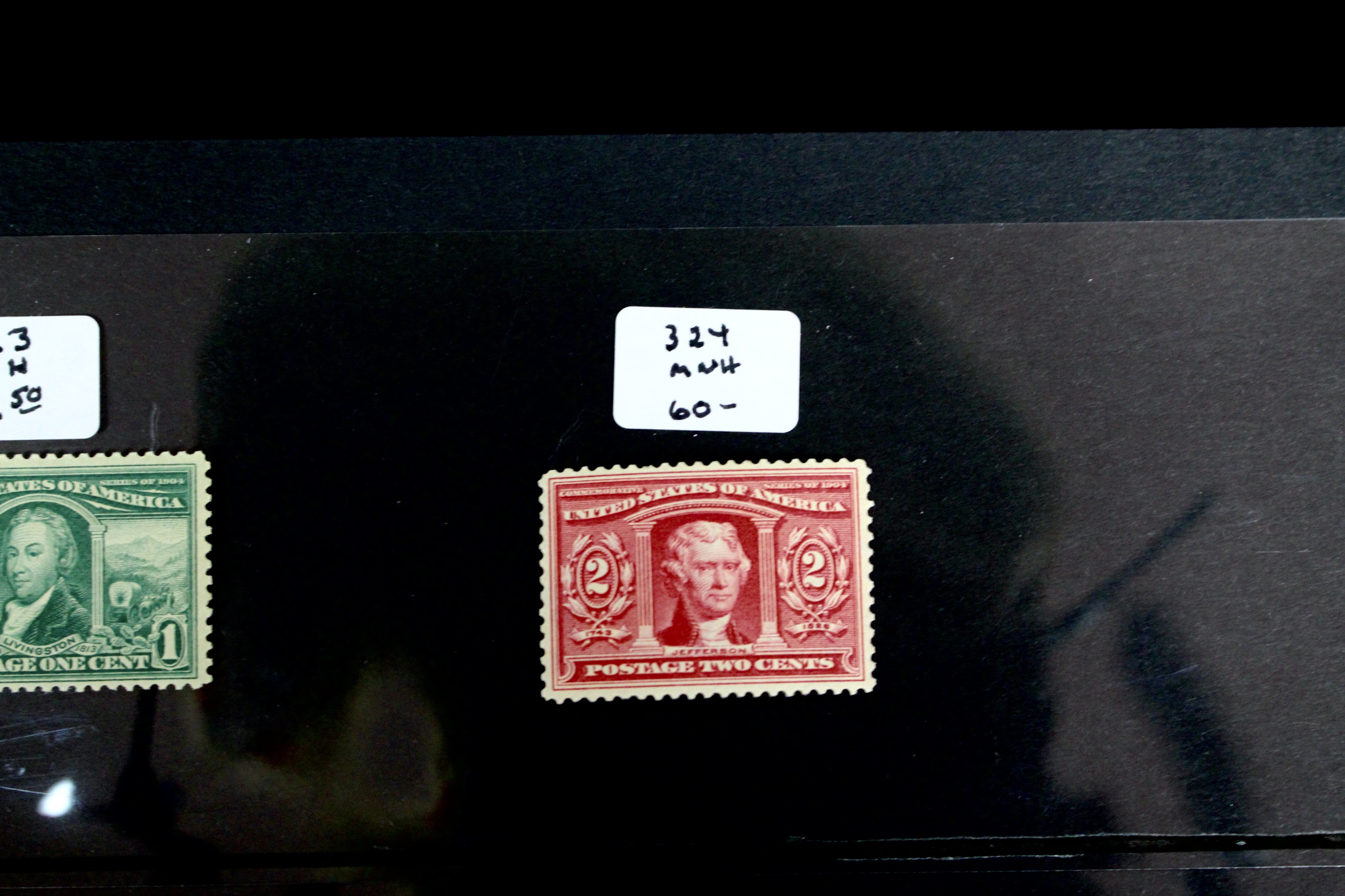 U.S. Scott 323 to 330 Postage Stamps, Mint Condition