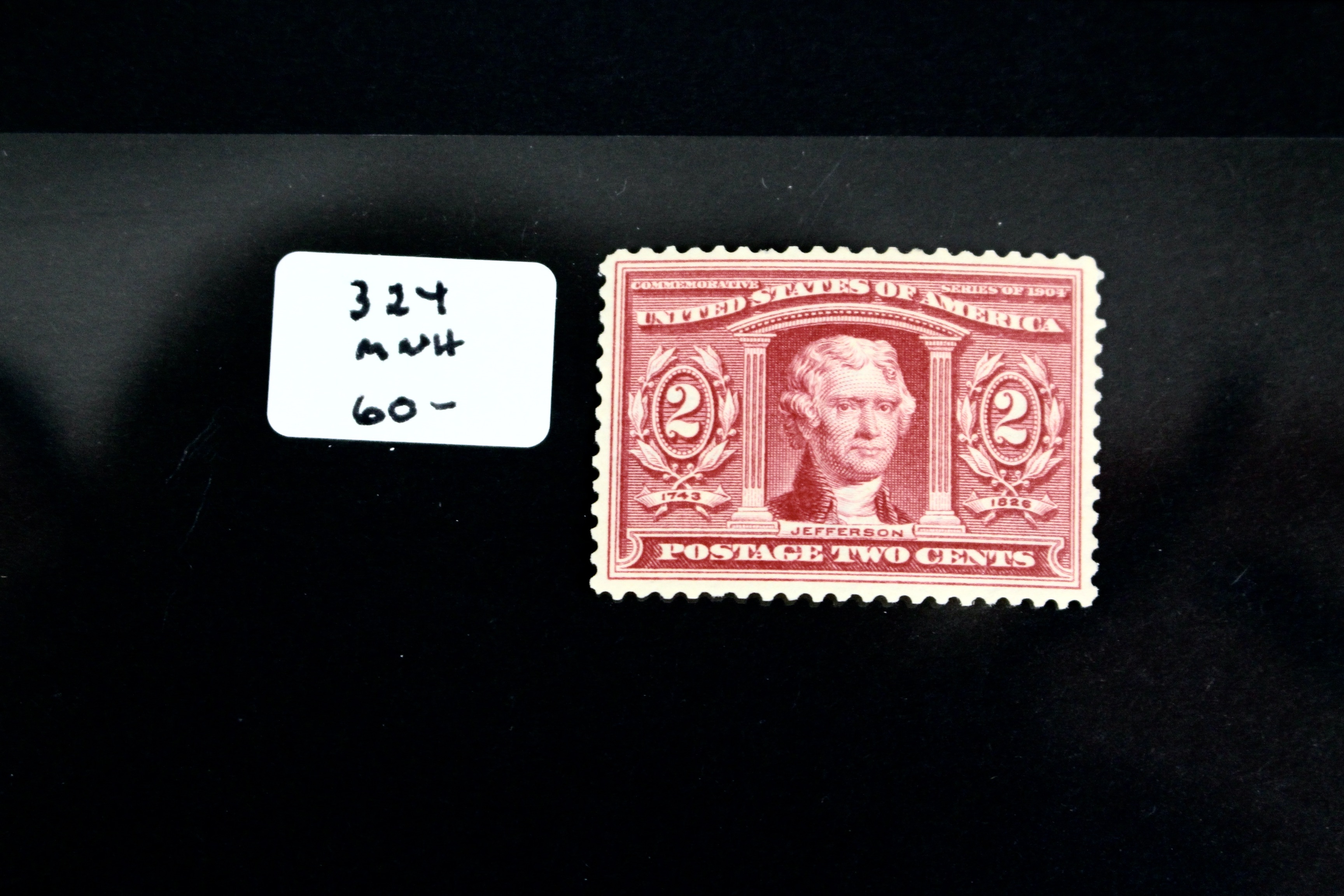 U.S. Scott 323 to 330 Postage Stamps, Mint Condition
