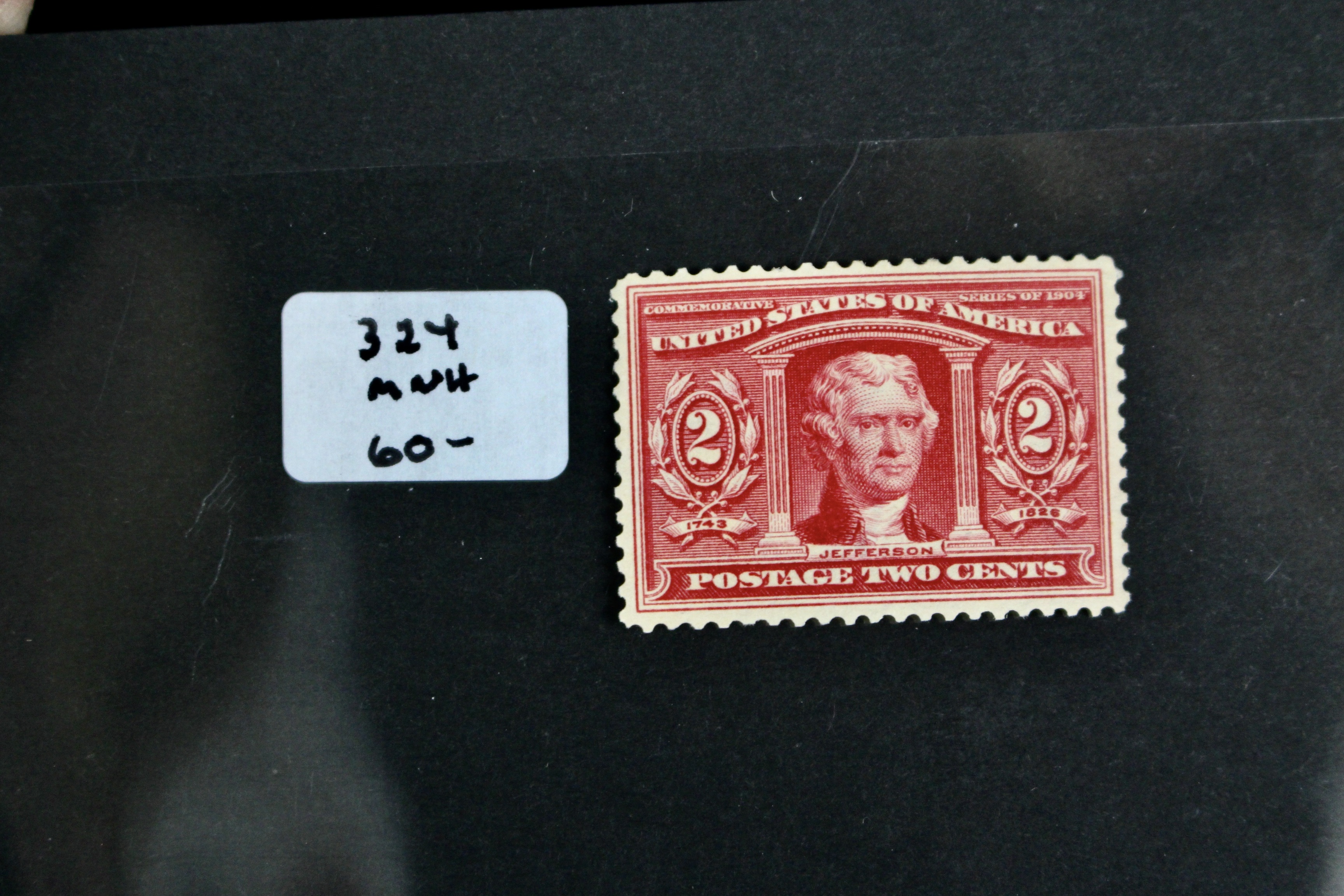U.S. Scott 323 to 330 Postage Stamps, Mint Condition