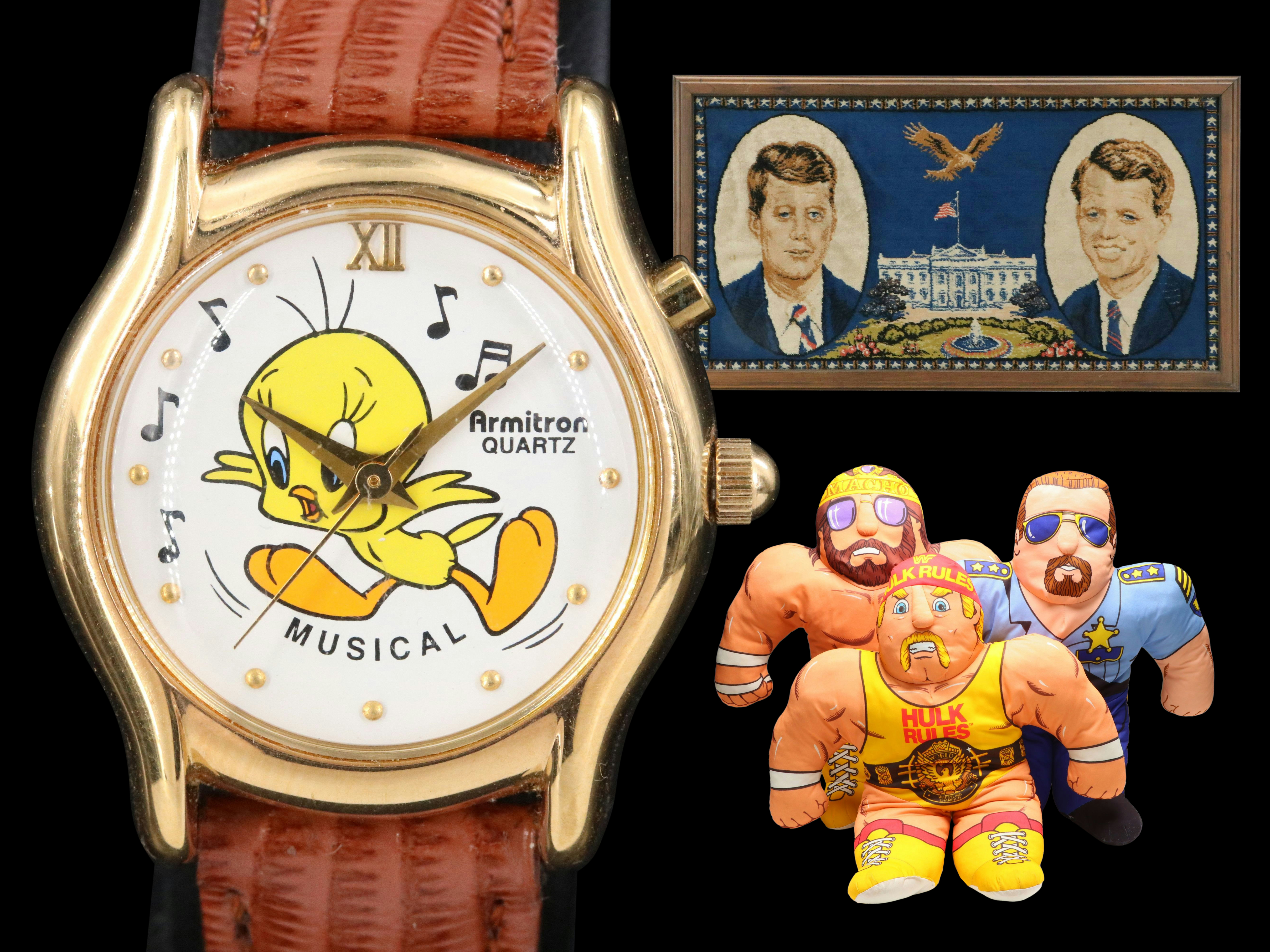 Sports Legends, Childhood Classics, Historical Documents & Decorative Treasures