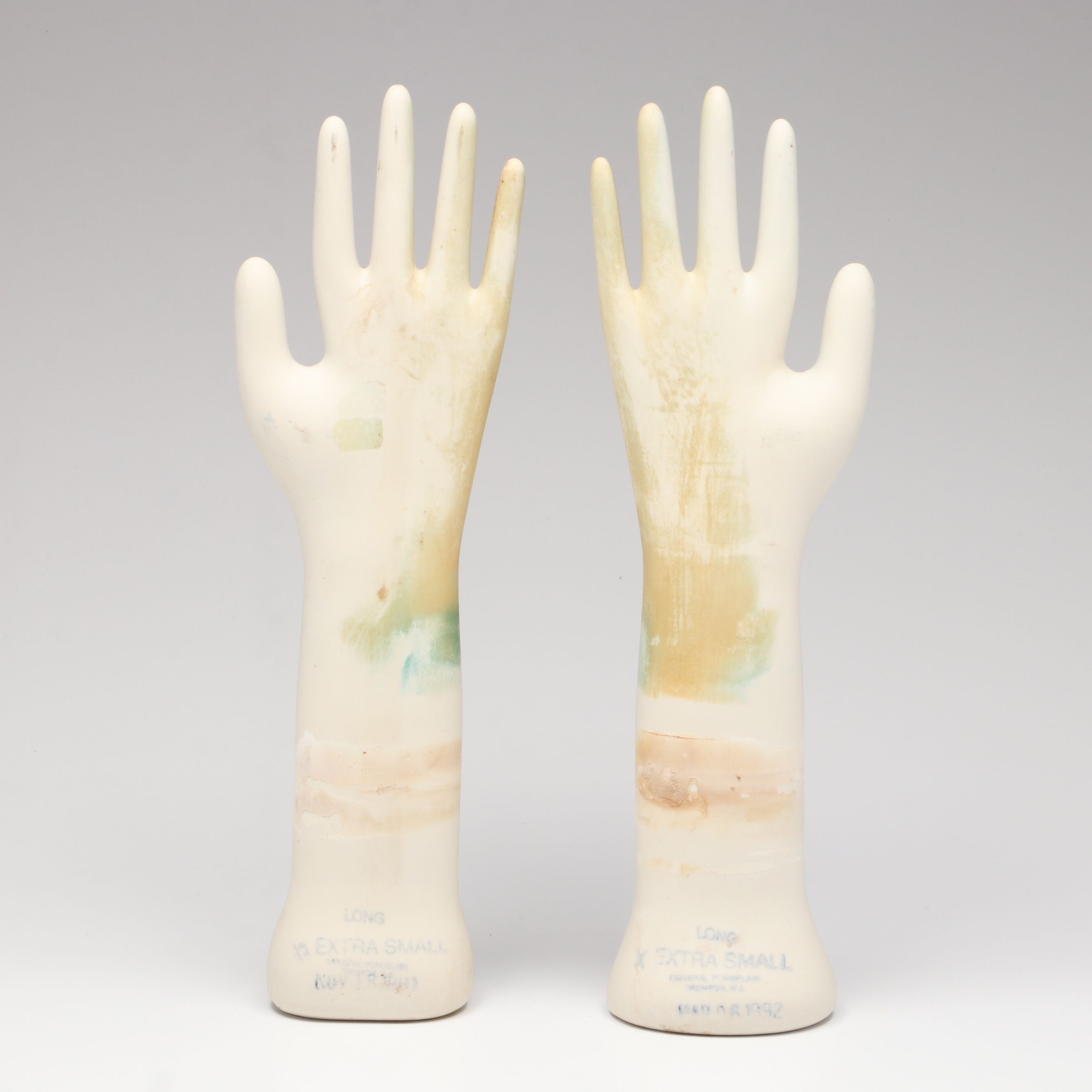 American Industrial Porcelain Glove Mold