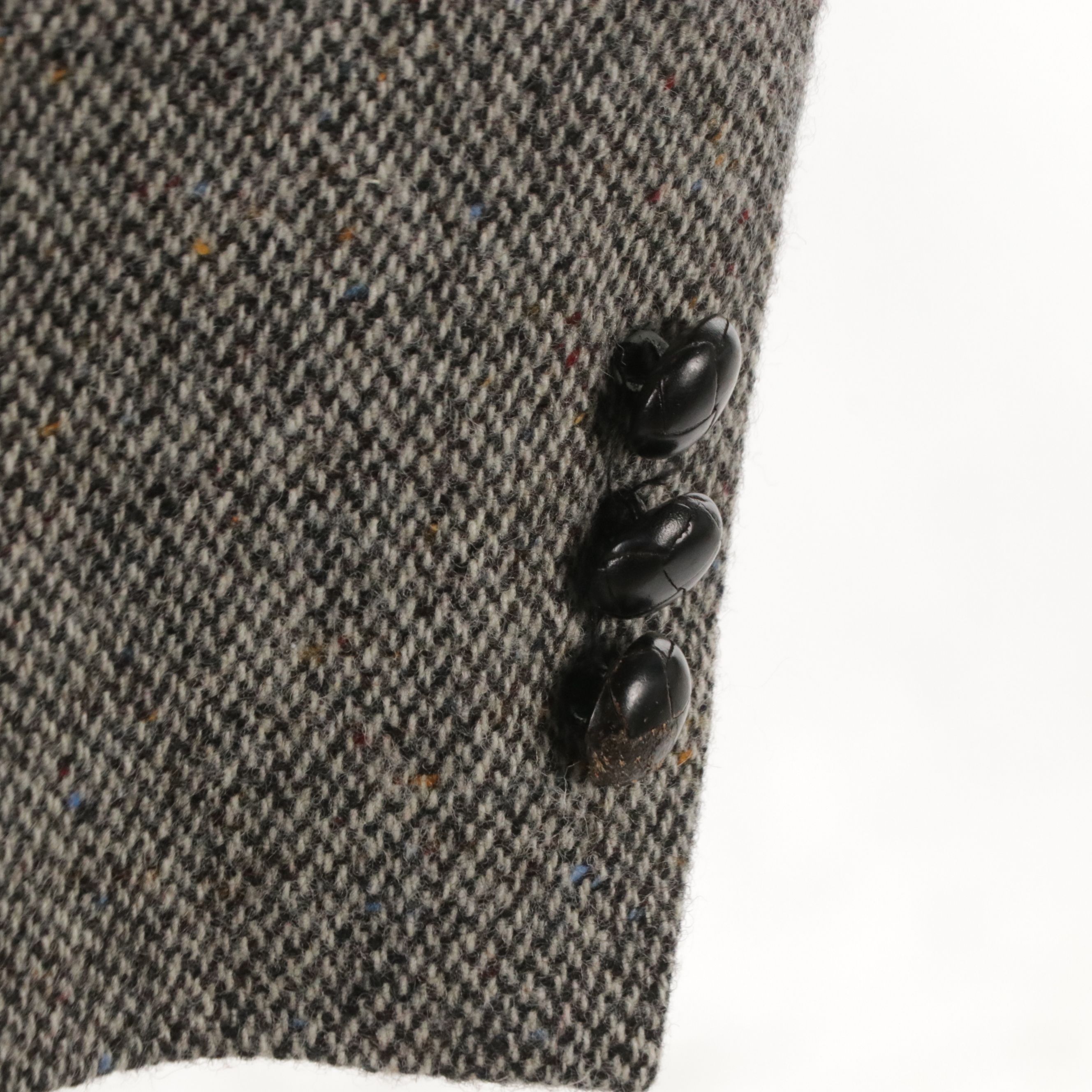 Men's Sutter & Grant Wool Tweed Sport Coat with Jordache Corduroy Flat Cap