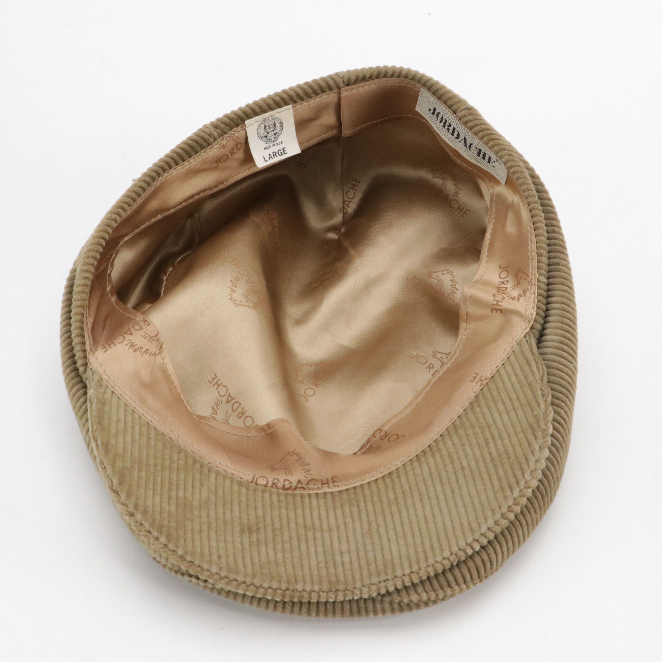Men's Sutter & Grant Wool Tweed Sport Coat with Jordache Corduroy Flat Cap