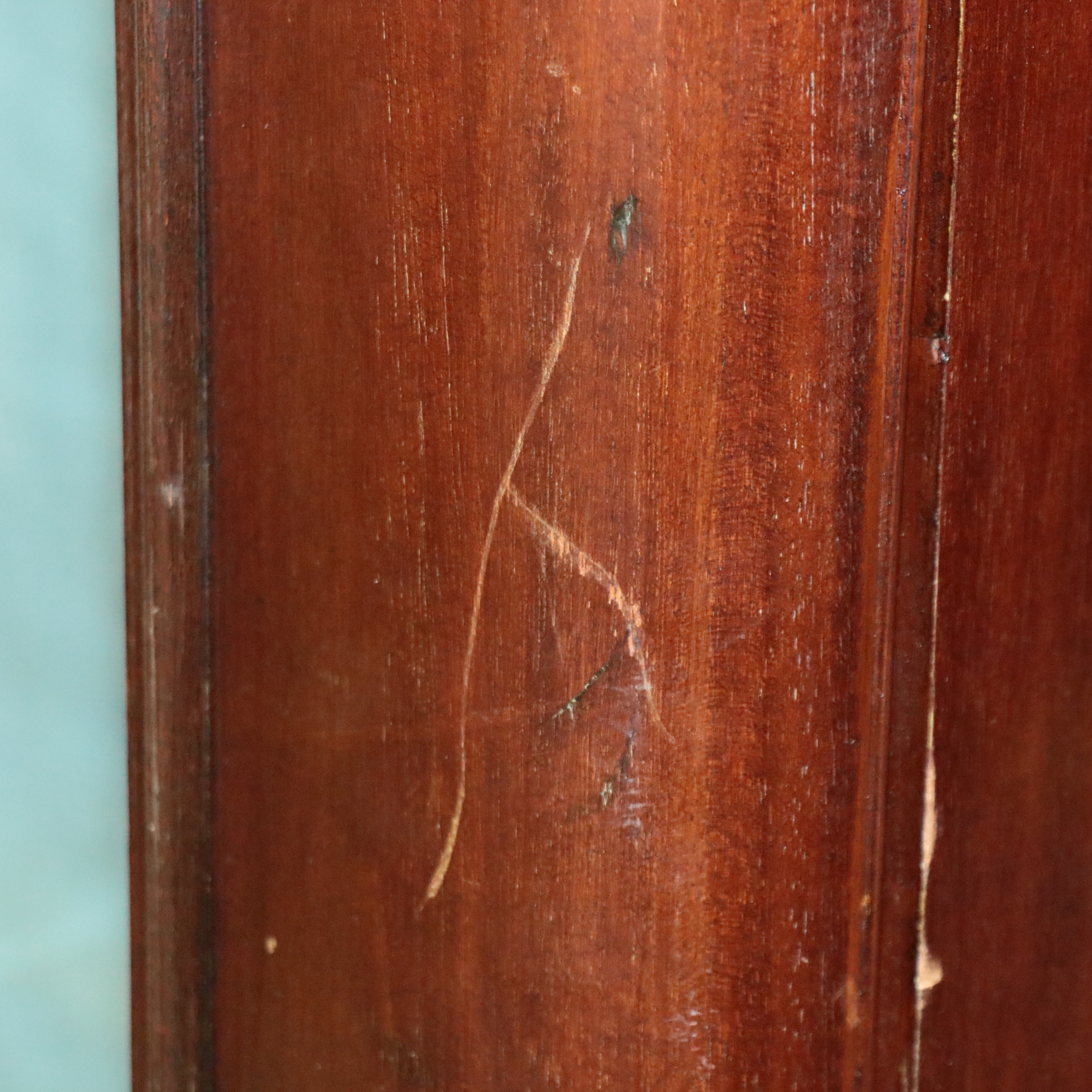 Georgian Style Mahogany China Cabinet
