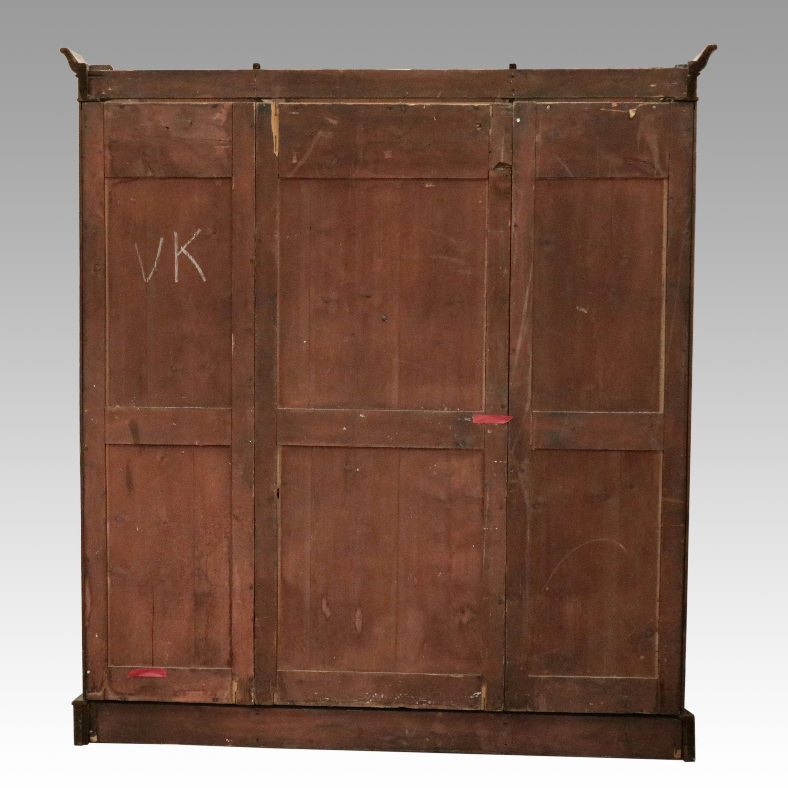 Georgian Style Mahogany China Cabinet
