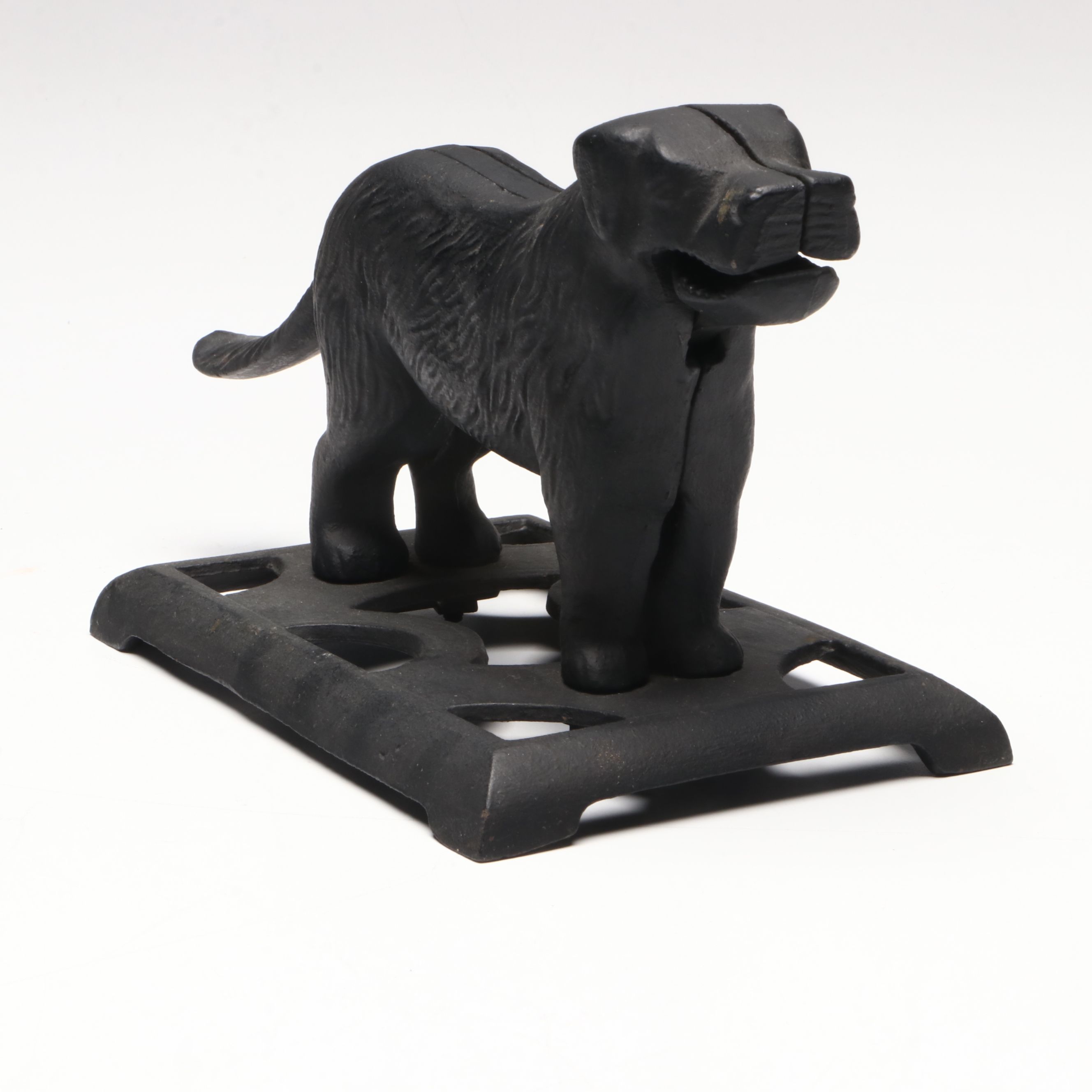 Cast Iron Dog-Shaped Nutcracker, 20th Century