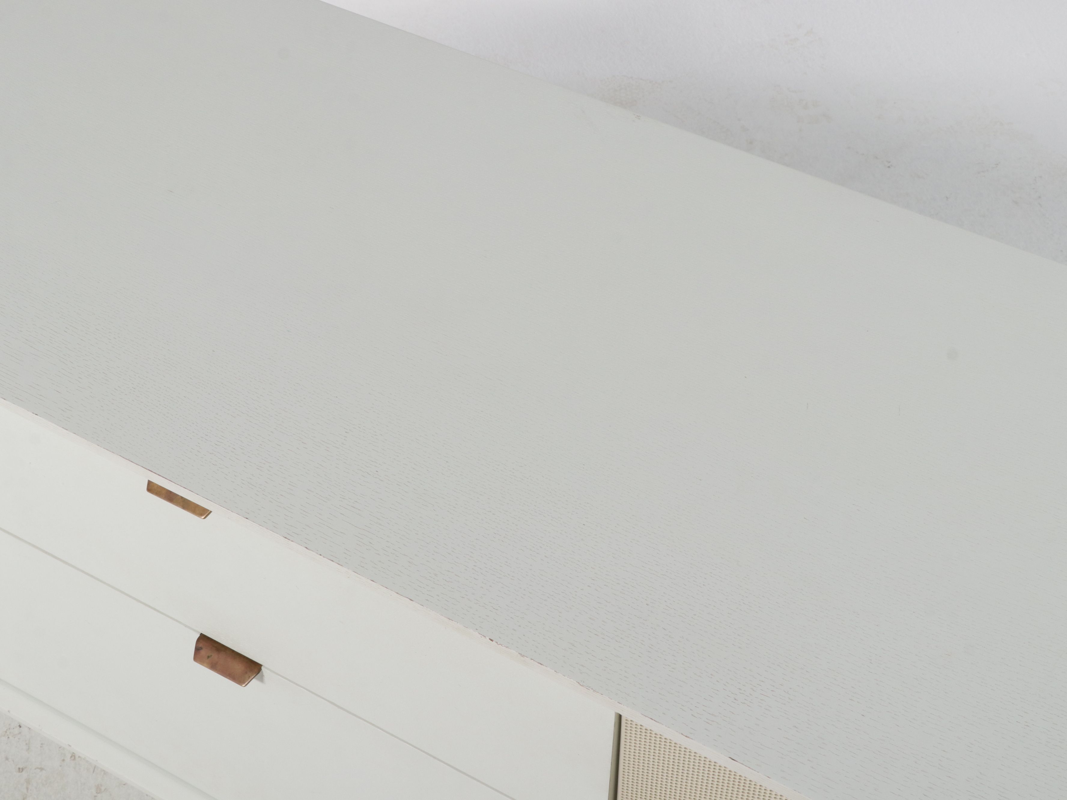 Blu Dot "Dang" Mid Century Modern Style Long Media Console, 21st Century