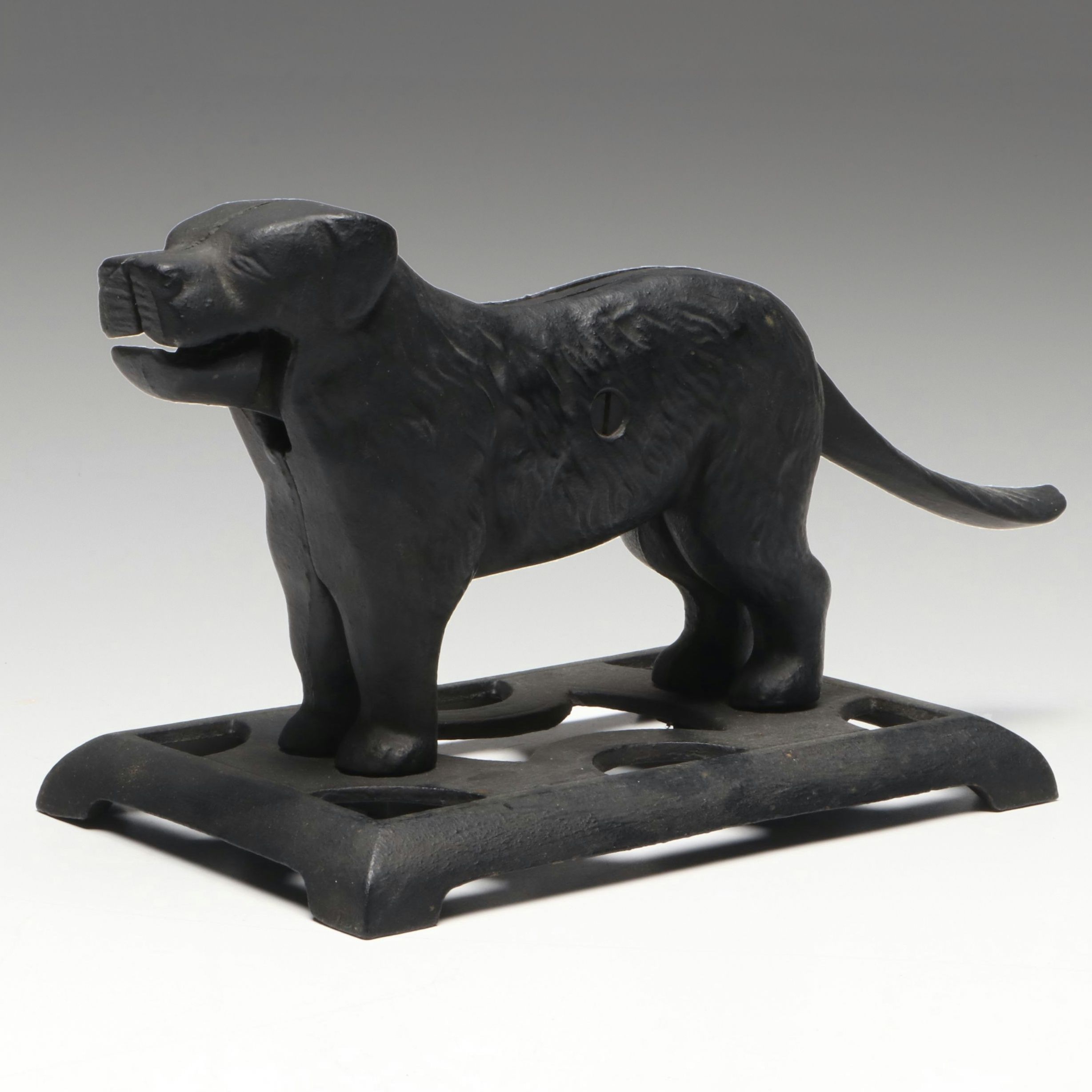 Cast Iron Dog-Shaped Nutcracker, 20th Century