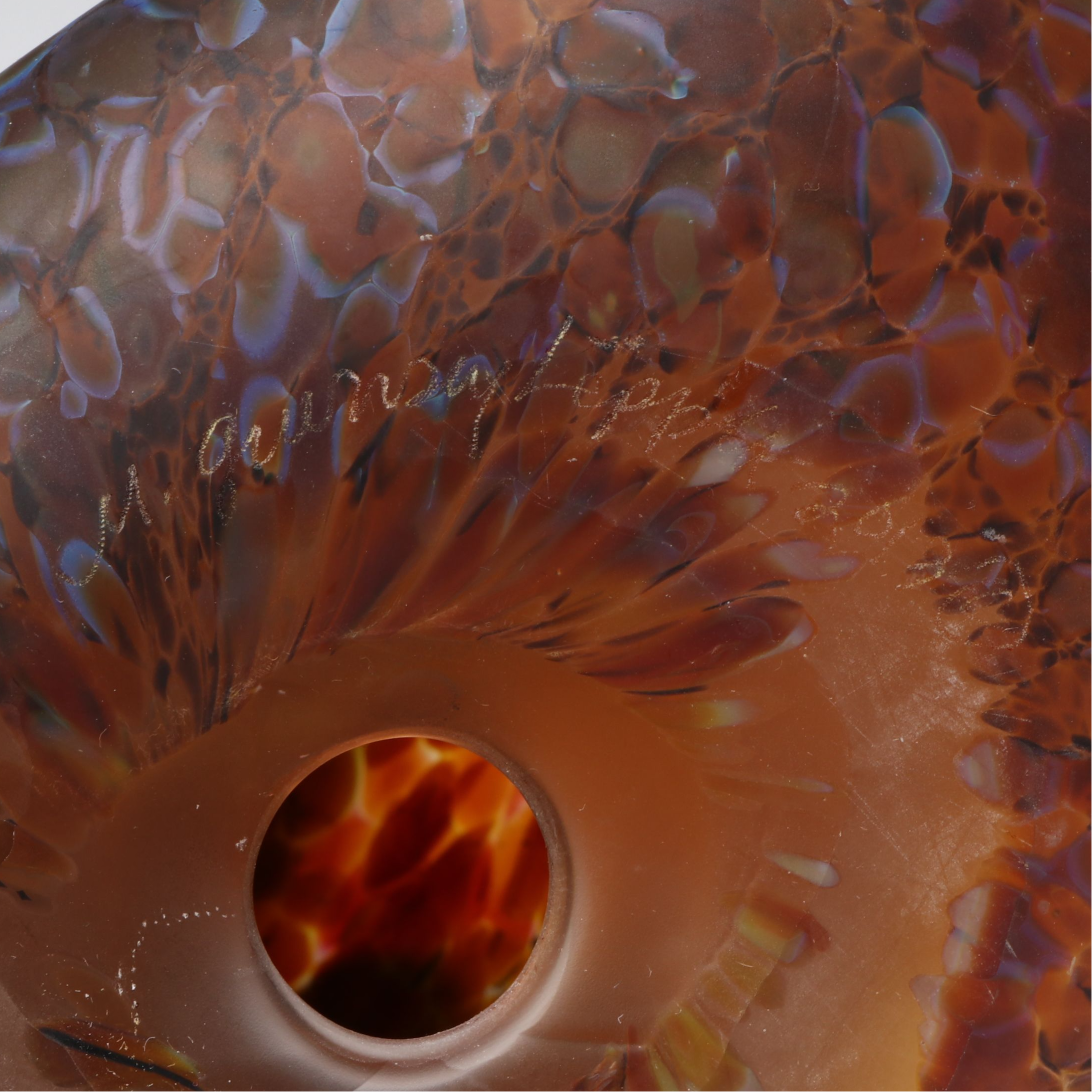 Melanie Guernsey-Leppla Art Glass Cairn Rock Totems
