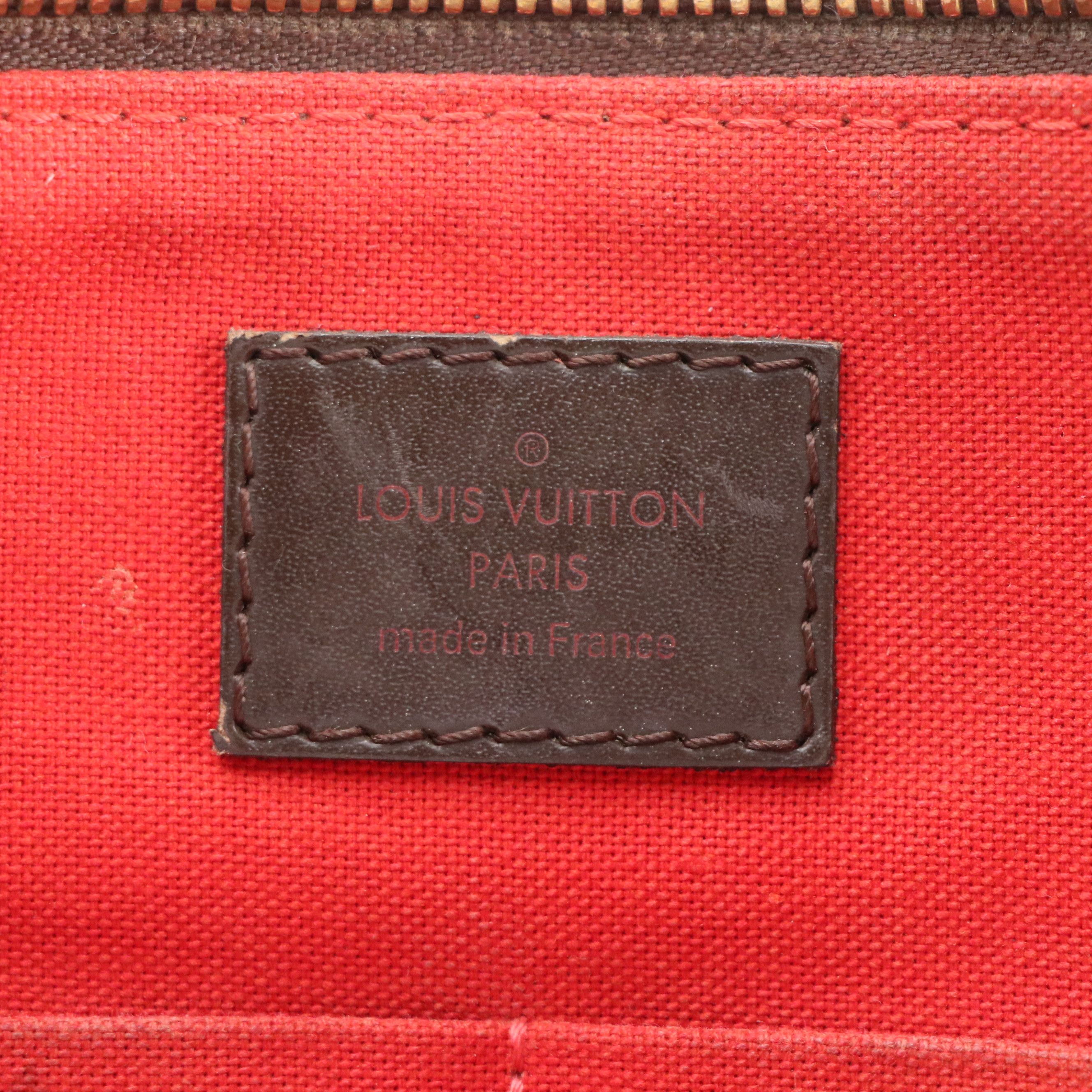 Louis Vuitton Westminster PM Shoulder Bag in Damier Ebene Canvas and Leather