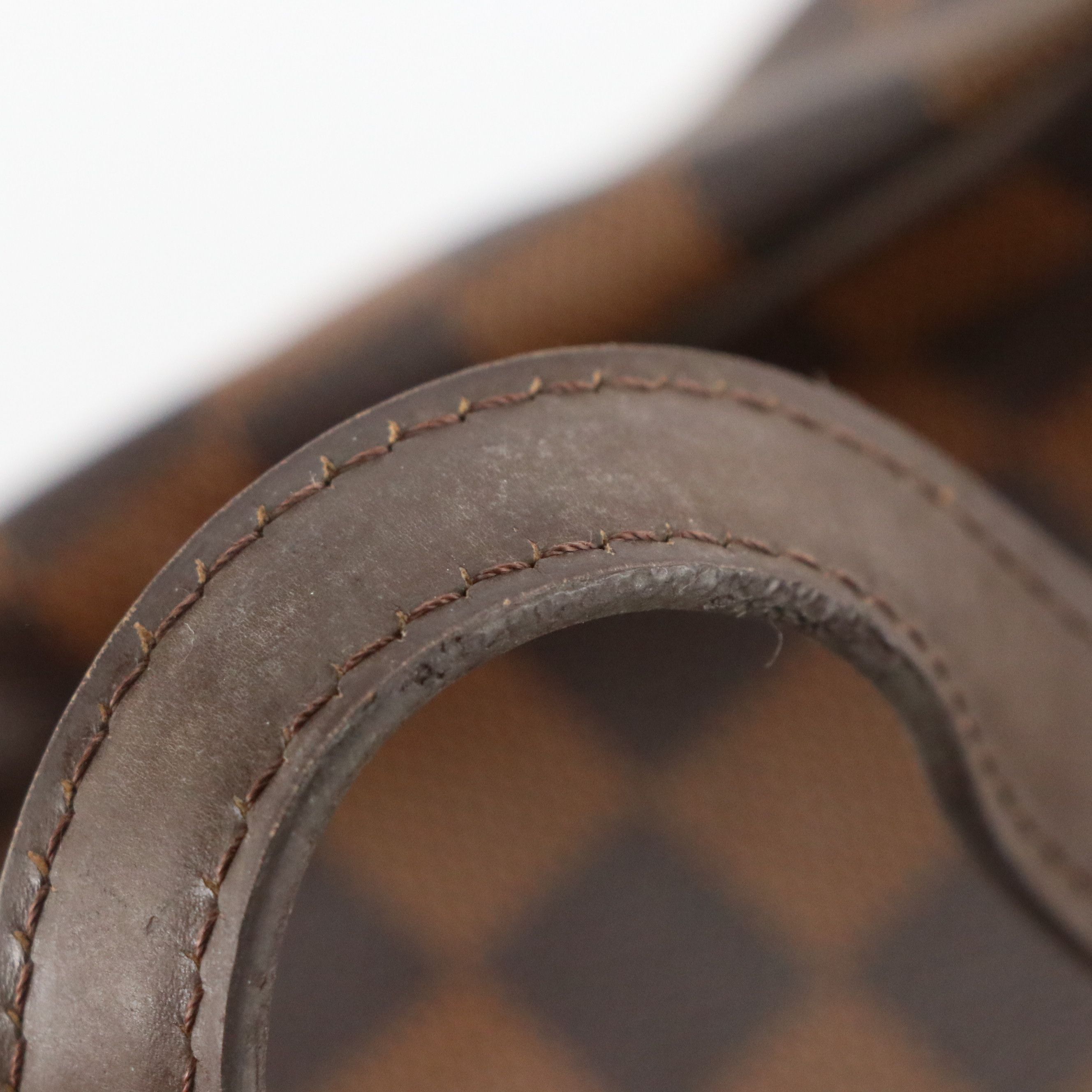 Louis Vuitton Westminster PM Shoulder Bag in Damier Ebene Canvas and Leather