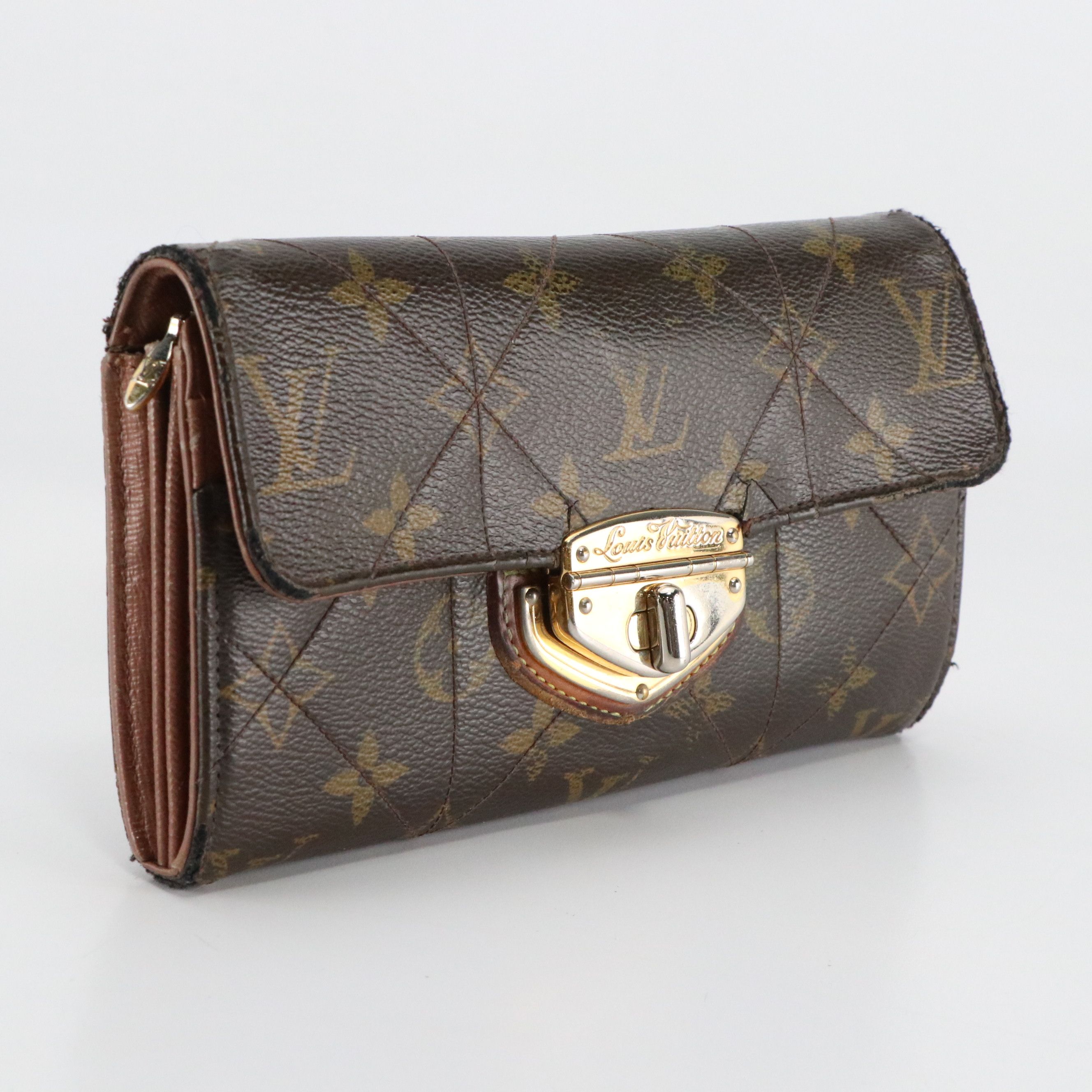 Louis Vuitton Sarah Wallet in Quilted Monogram Étoile Canvas