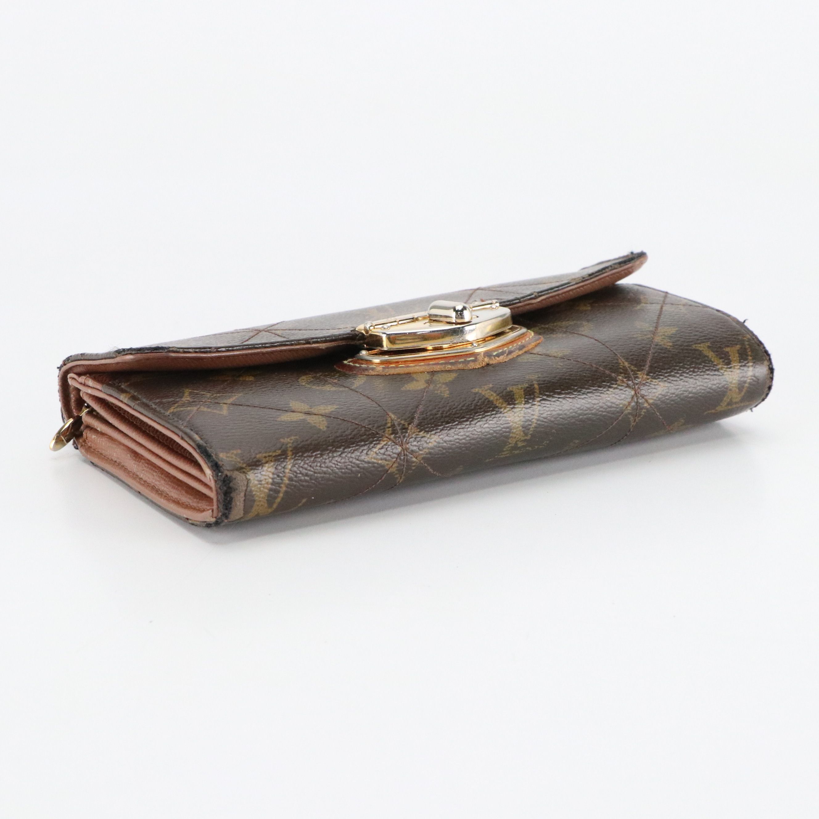 Louis Vuitton Sarah Wallet in Quilted Monogram Étoile Canvas