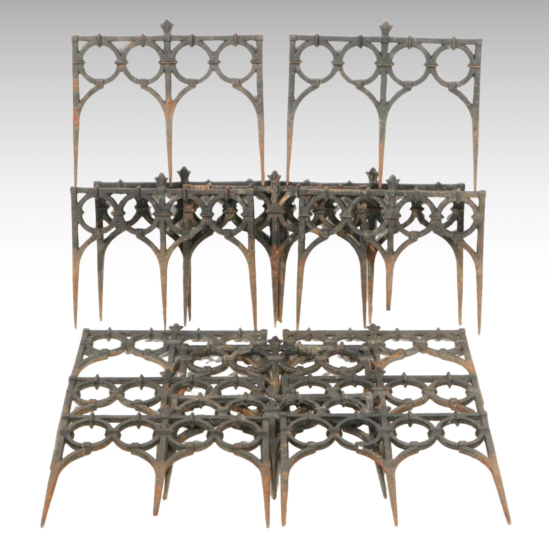 Victorian Style Cast Iron Garden Edging