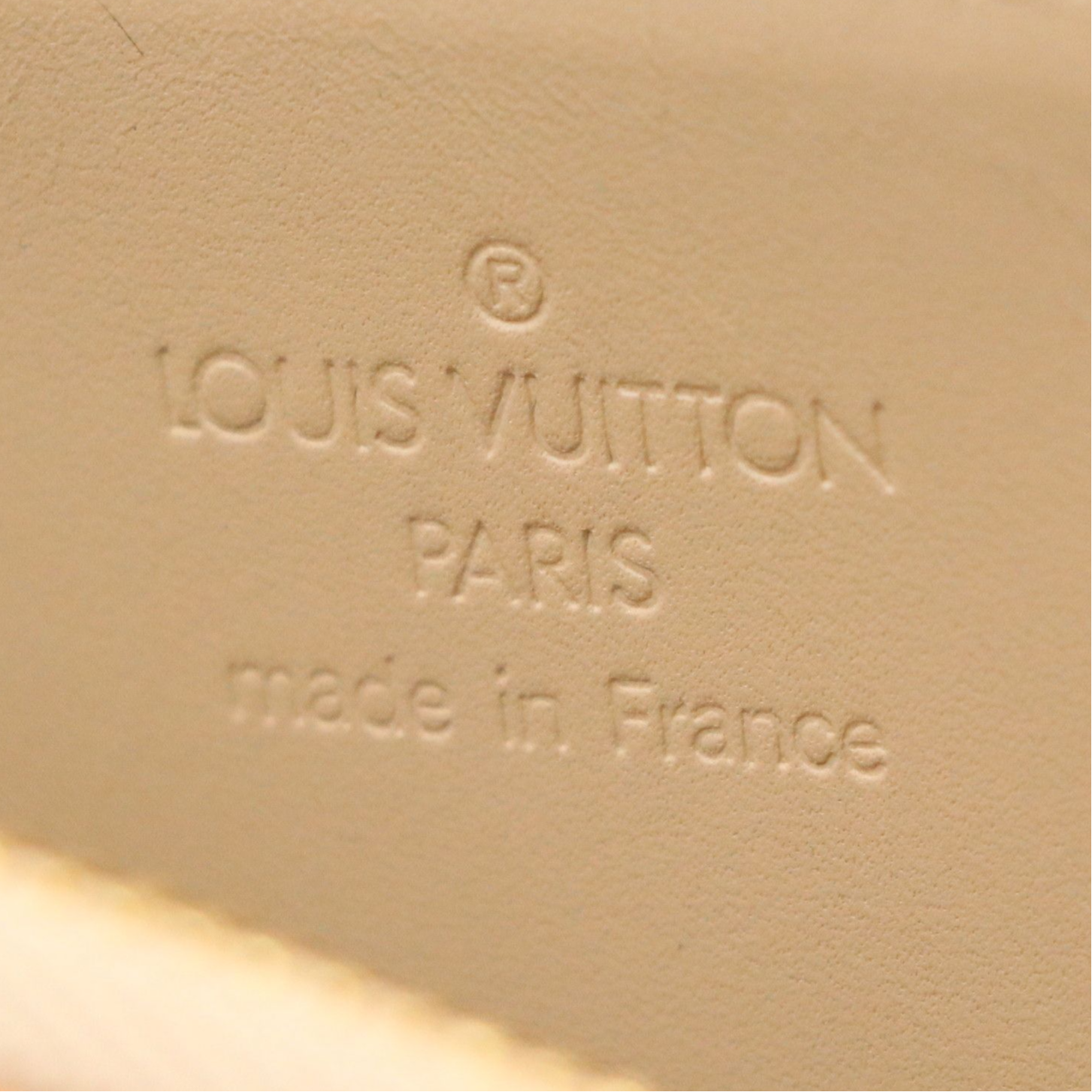 Louis Vuitton Lexington Pochette Bag in Yellow Monogram Vernis and Leather