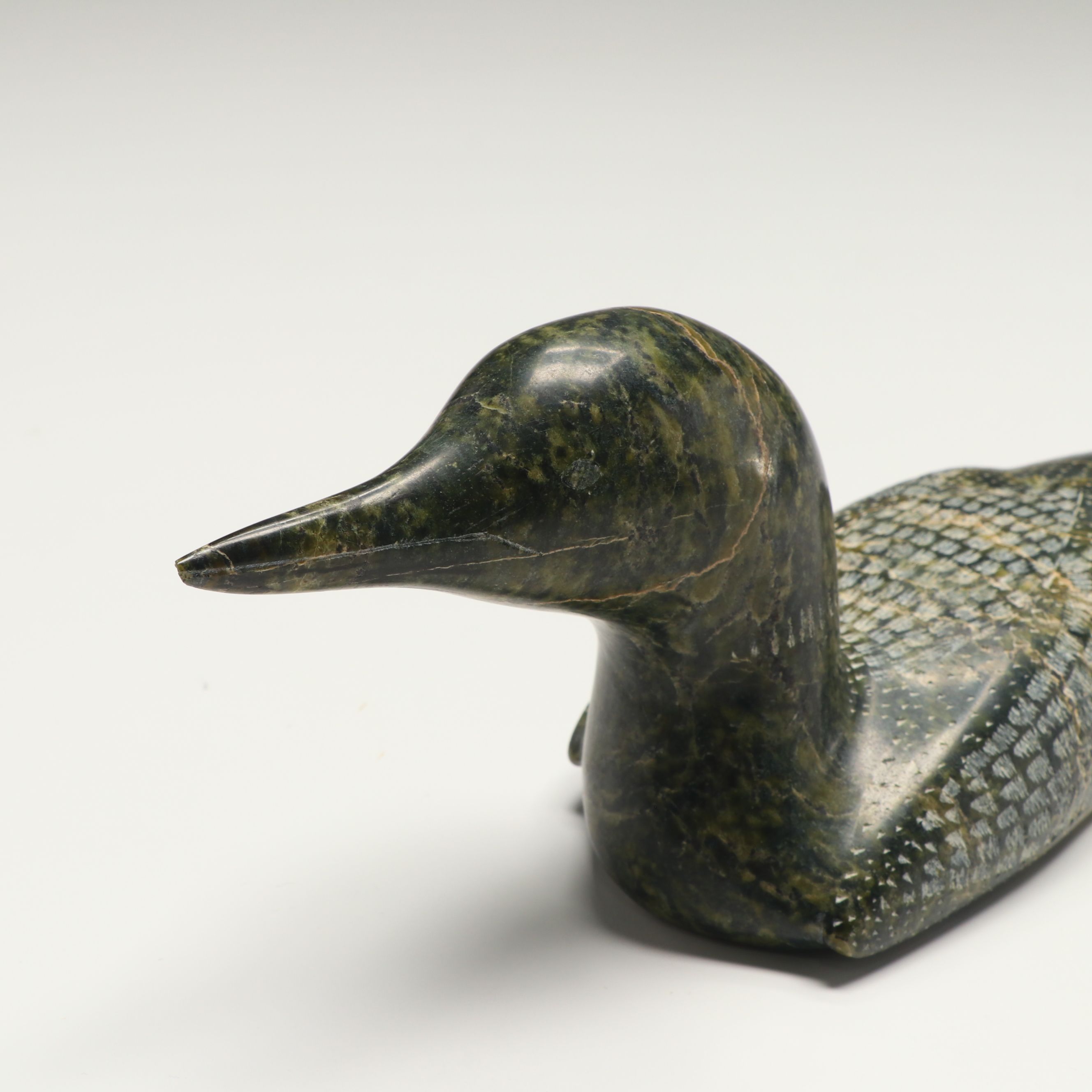 Etuli Etidloie Carved Soapstone Loon, 2005