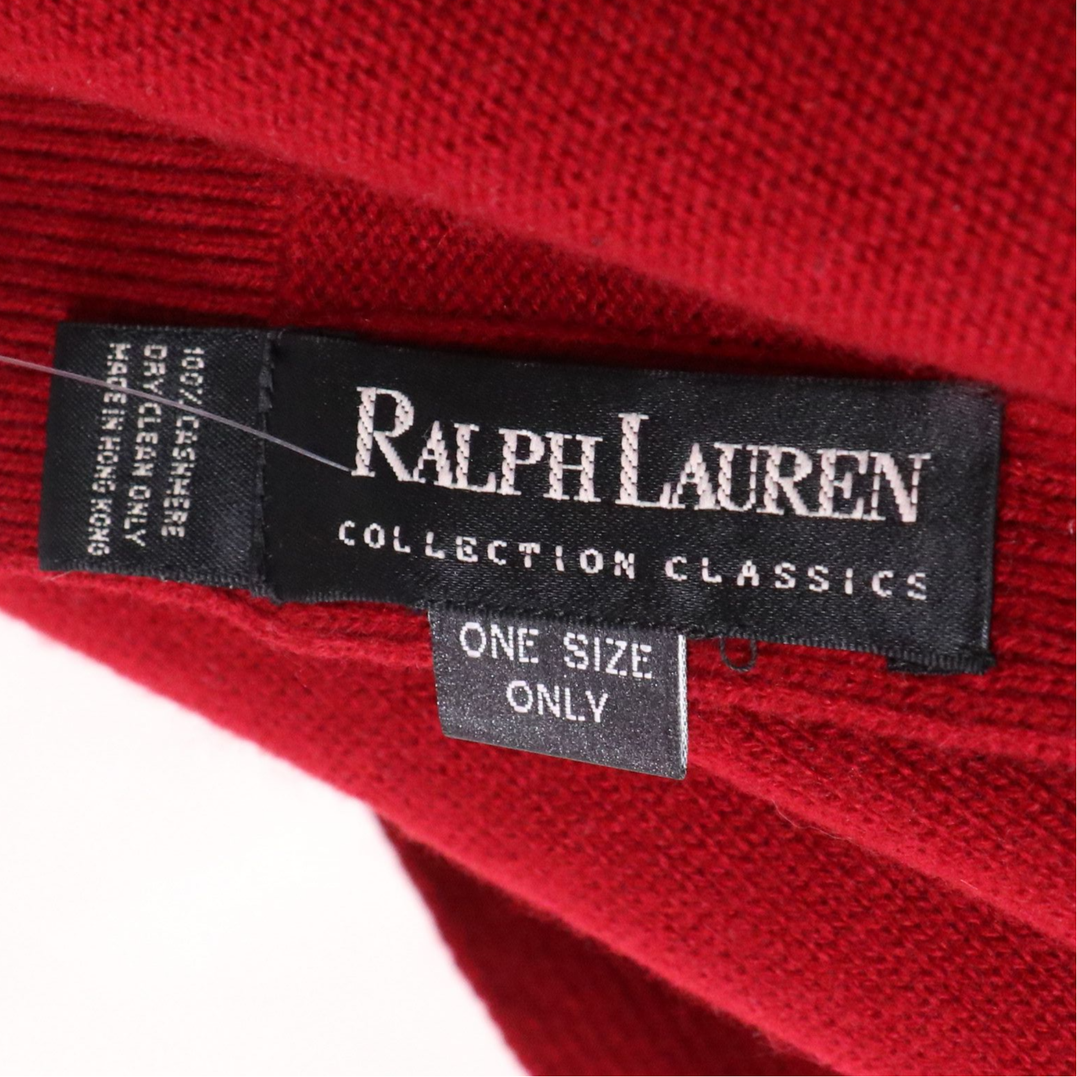 Ralph Lauren Collection Classics Red Cashmere Knit Wrap Shawl and Maxi Dress