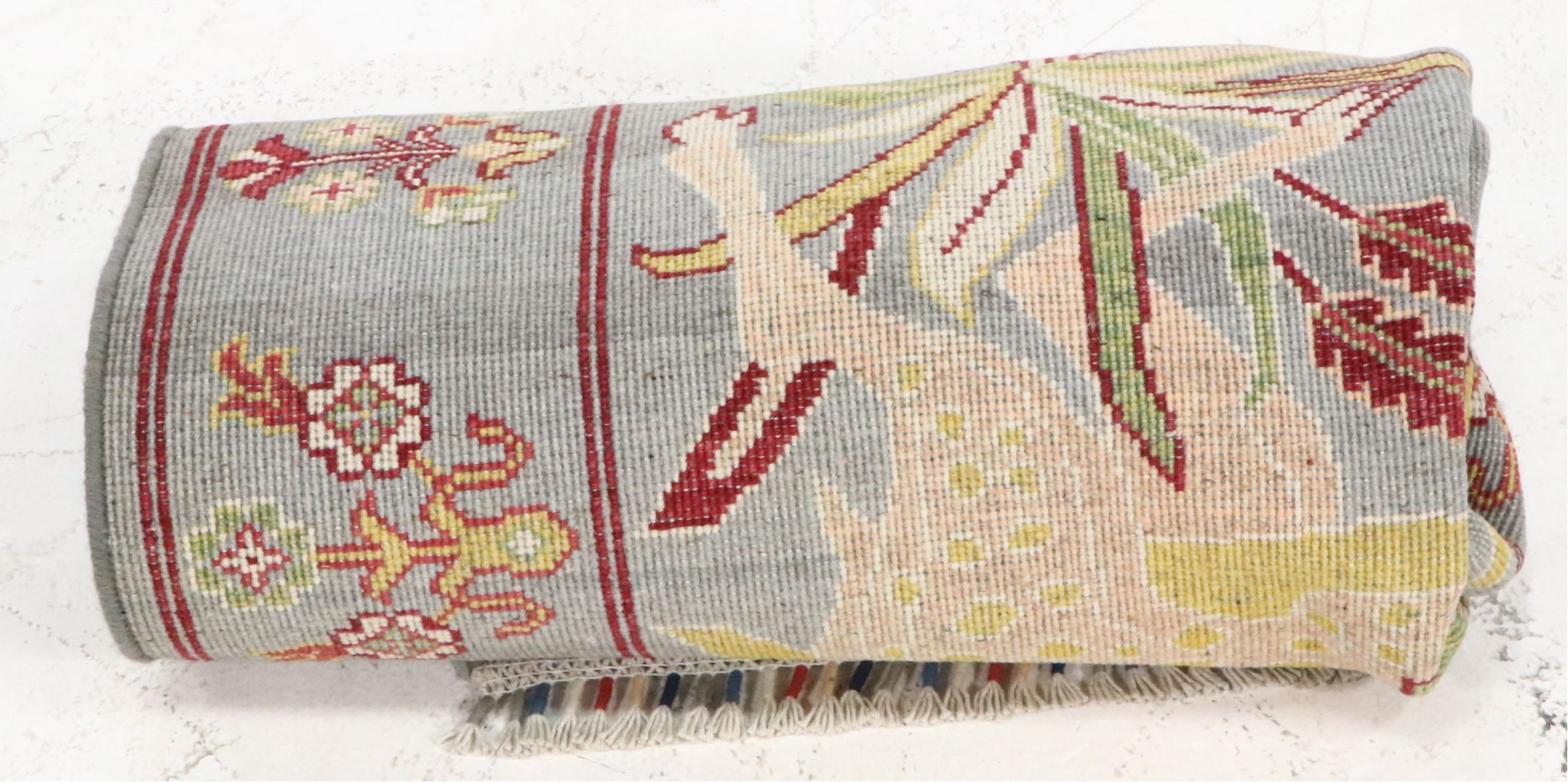 3'3 x 5' Hand-Knotted Indo-Persian Ziegler Pictorial Area Rug