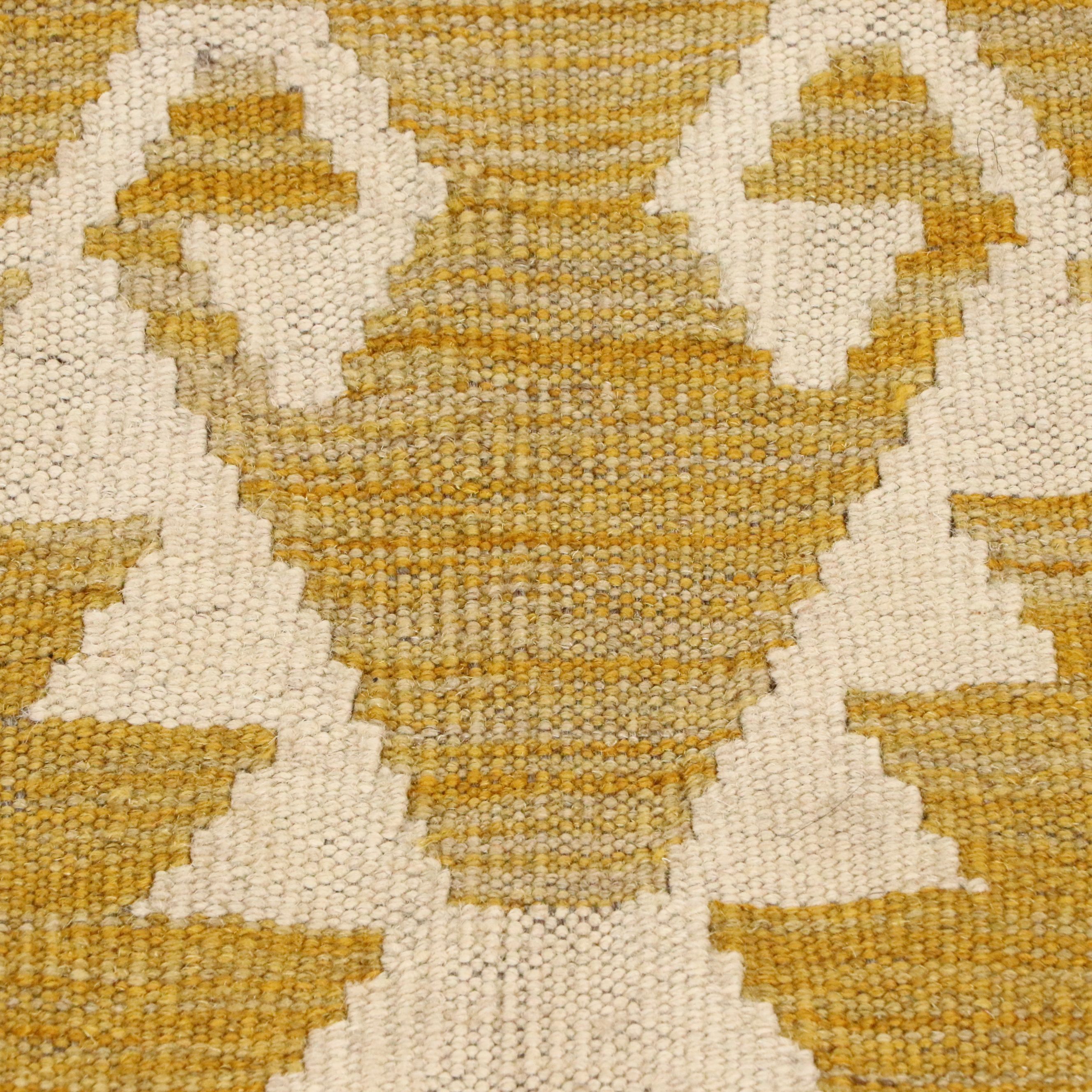 8'3 x 10' Handwoven Pakistani Kilim Trellis Area Rug