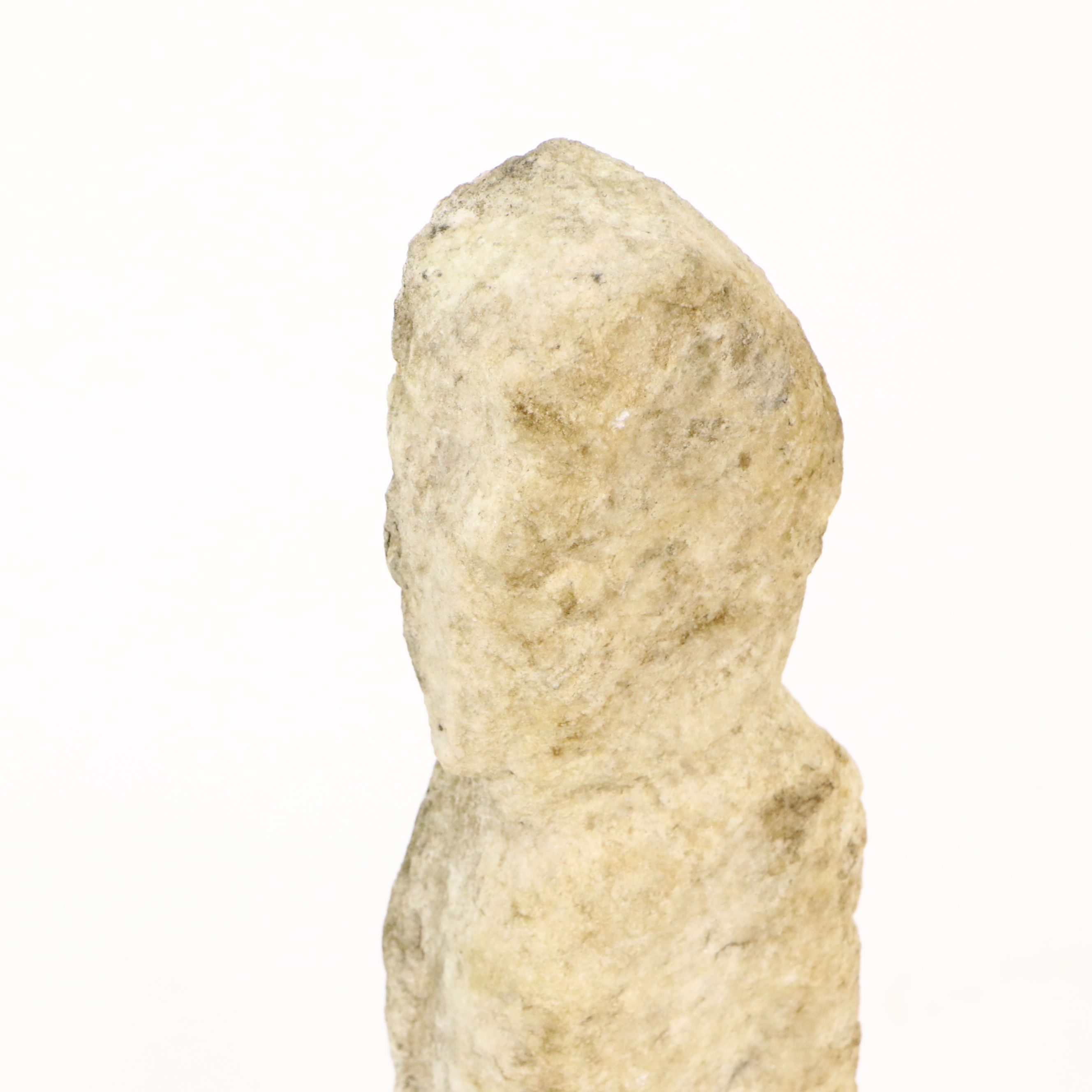 Howard L. Apley Non Finito Limestone Sculpture