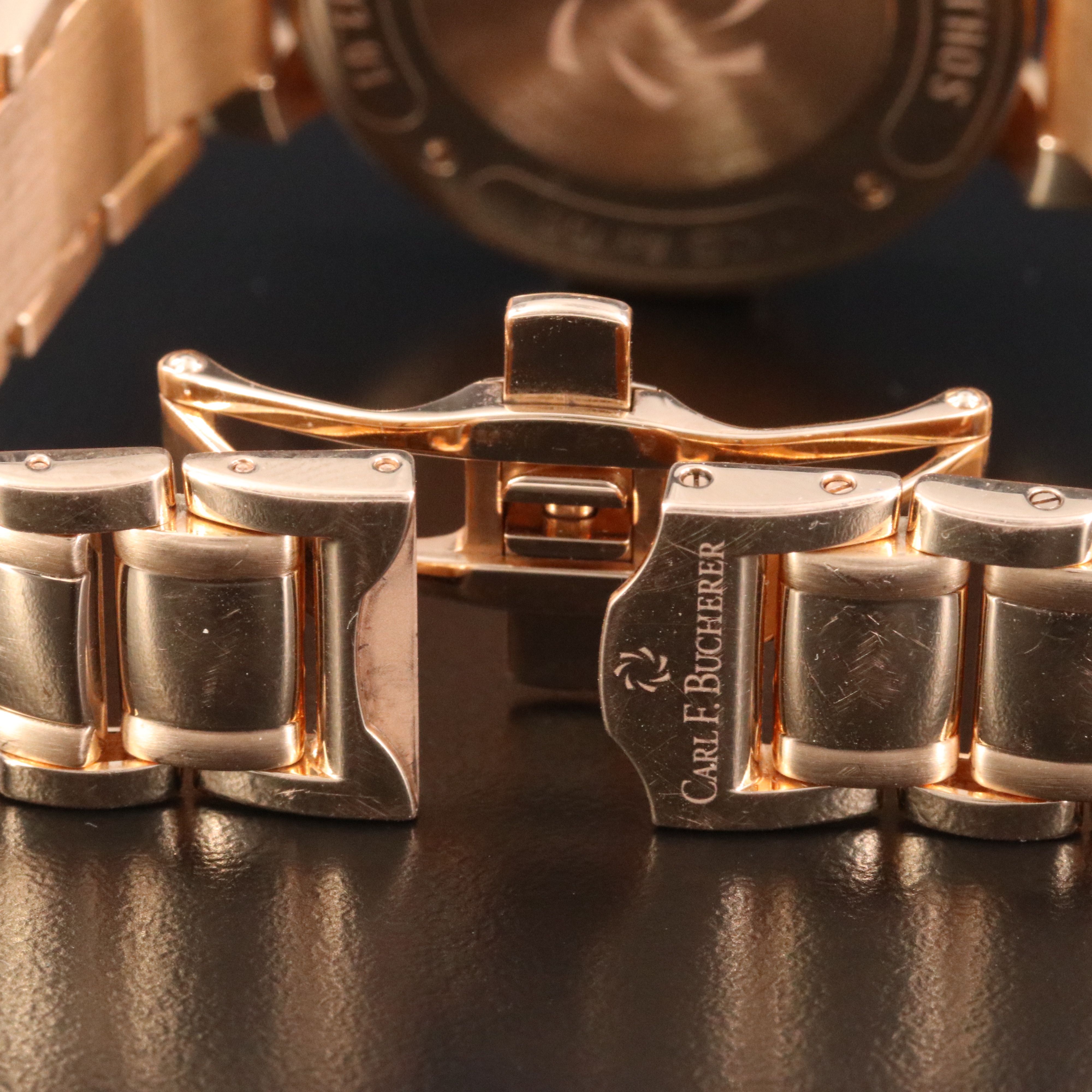 18K Carl F. Bucherer Pathos Diva Factory Diamond Automatic Watch