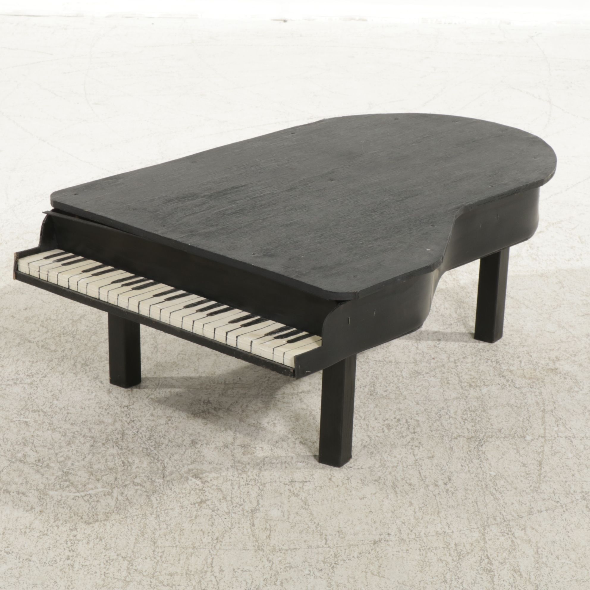 Bench-Made Grand Piano Form Coffee Table