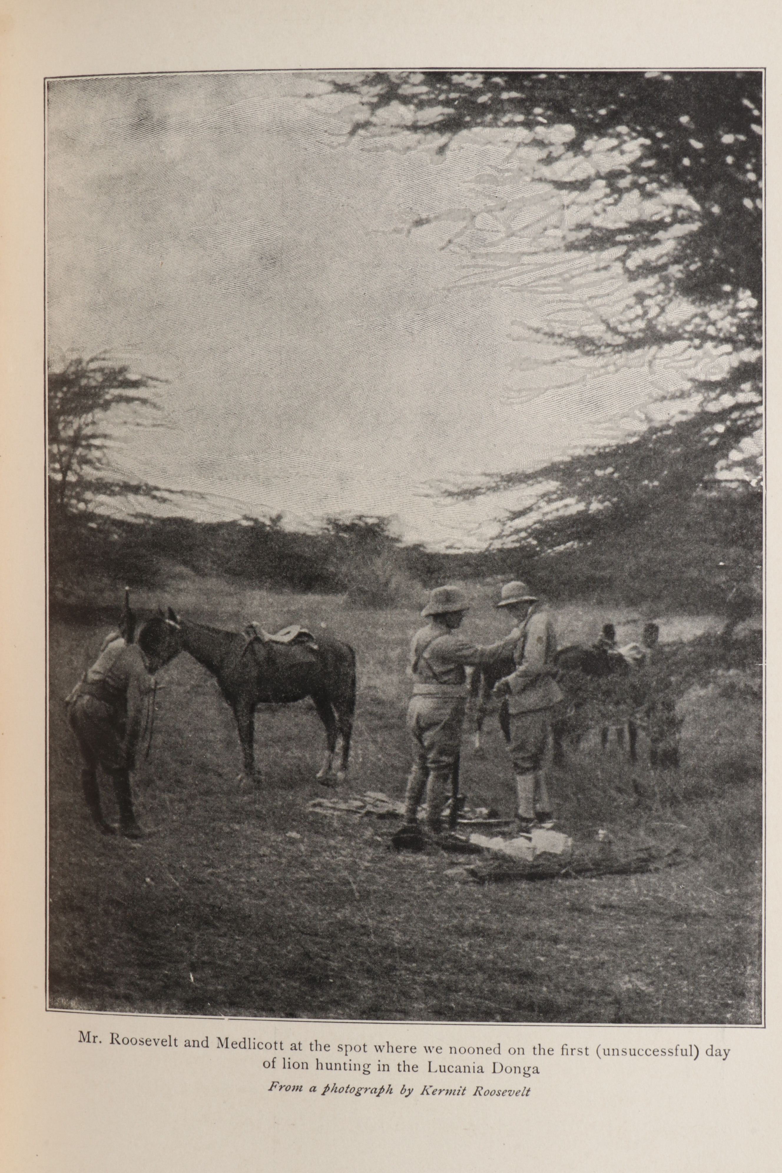 First Trade Edition "African Game Trails" by Theodore Roosevelt, 1910