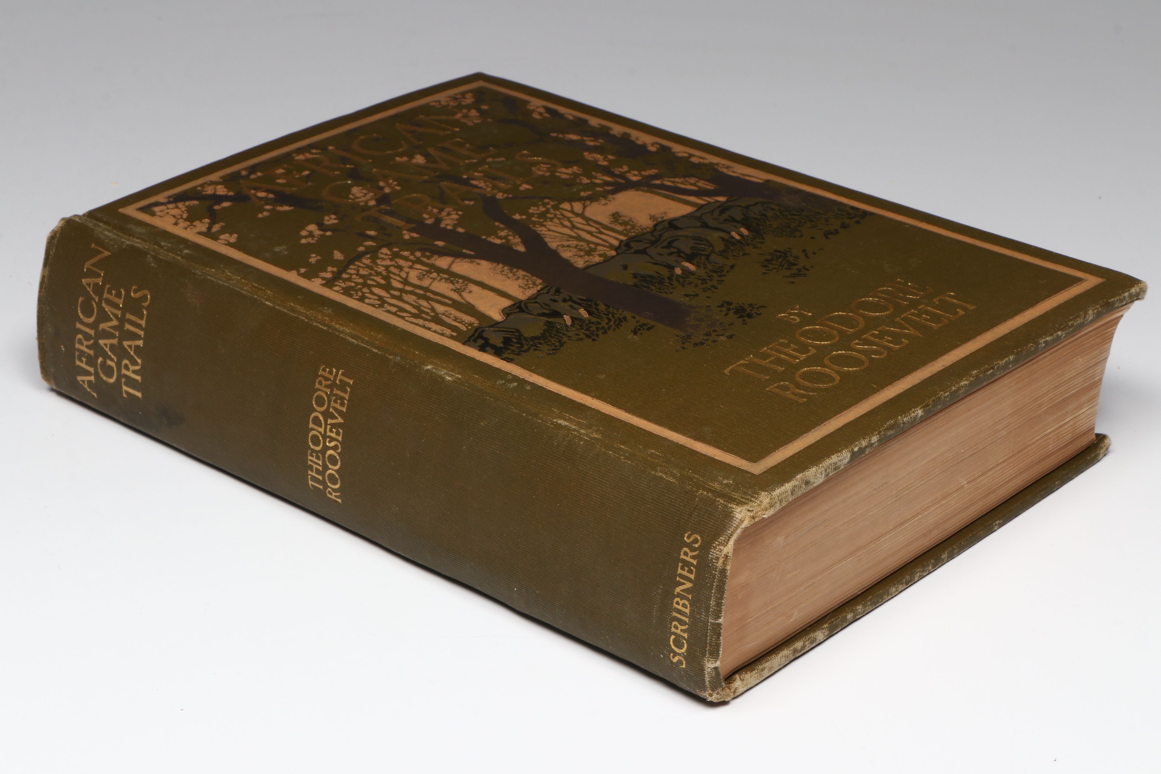 First Trade Edition "African Game Trails" by Theodore Roosevelt, 1910