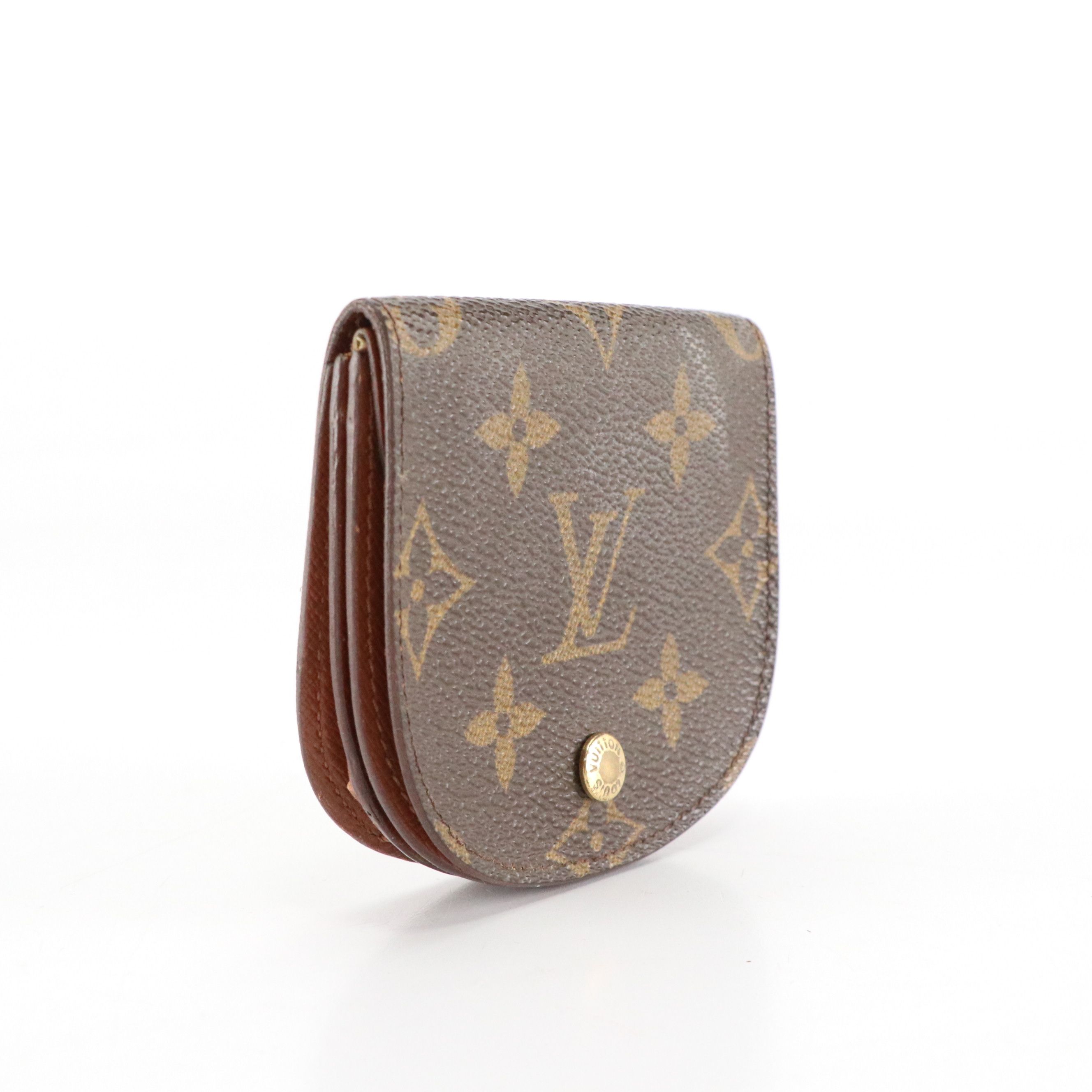 Louis Vuitton Porte-Monnaie Gousset in Monogram Canvas