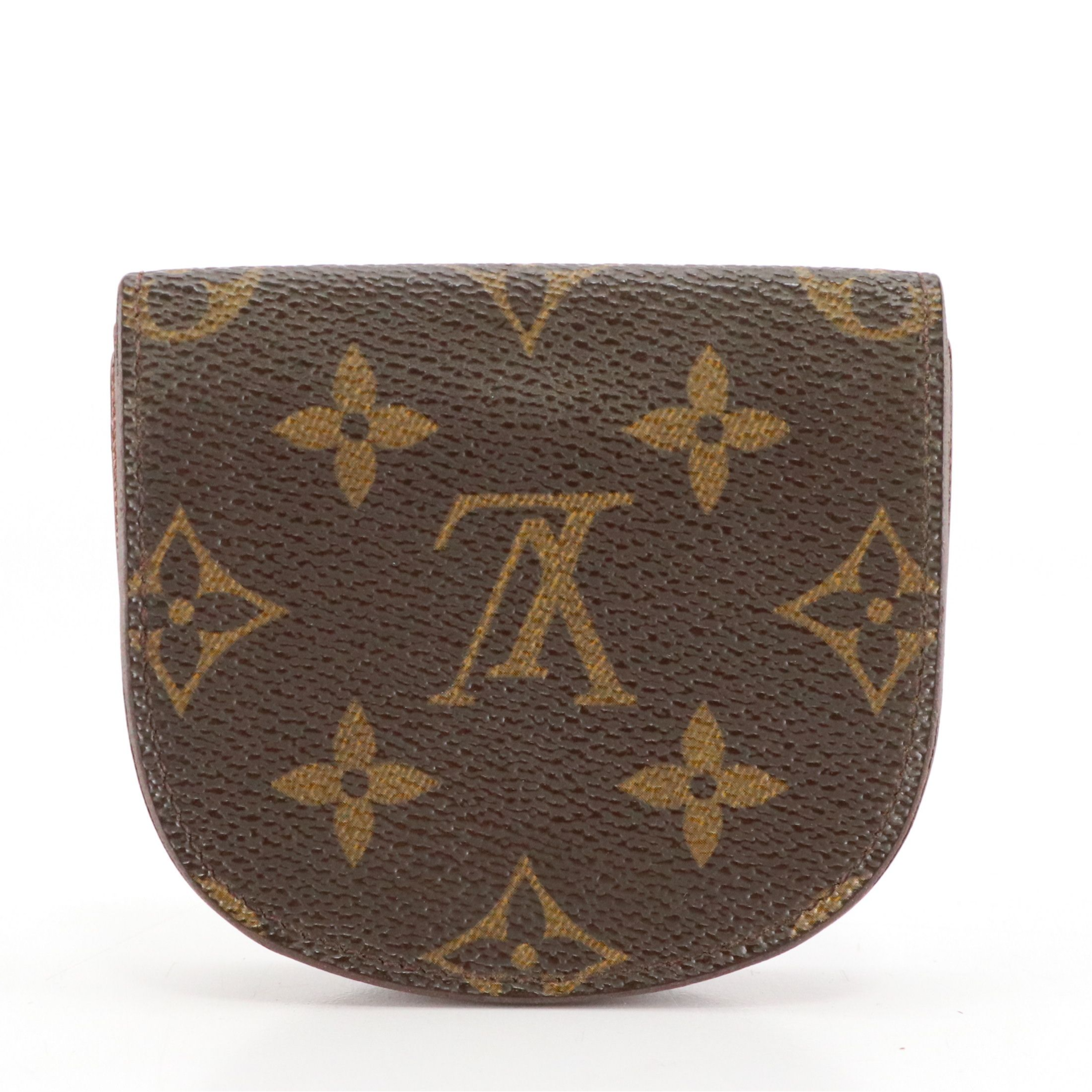 Louis Vuitton Porte-Monnaie Gousset in Monogram Canvas