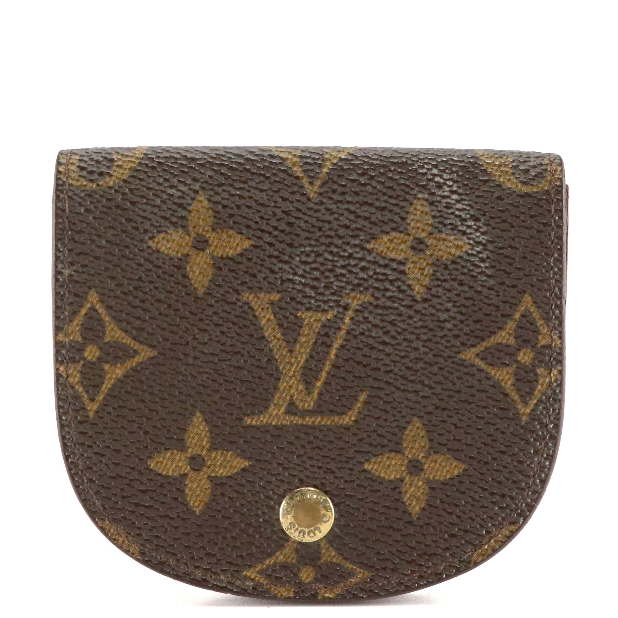 Louis Vuitton Porte-Monnaie Gousset in Monogram Canvas