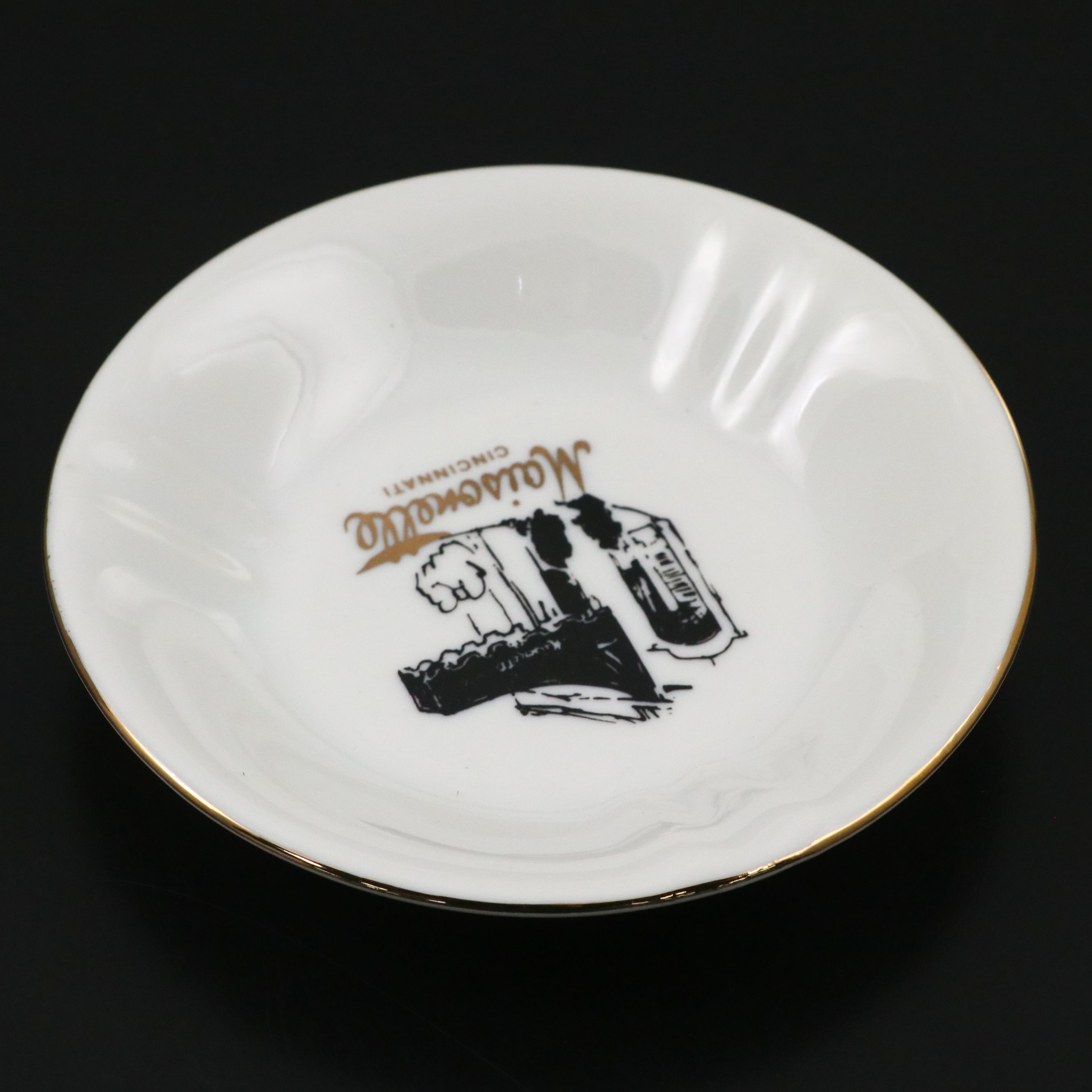 Cincinnati Maisonette Porcelain Ashtray