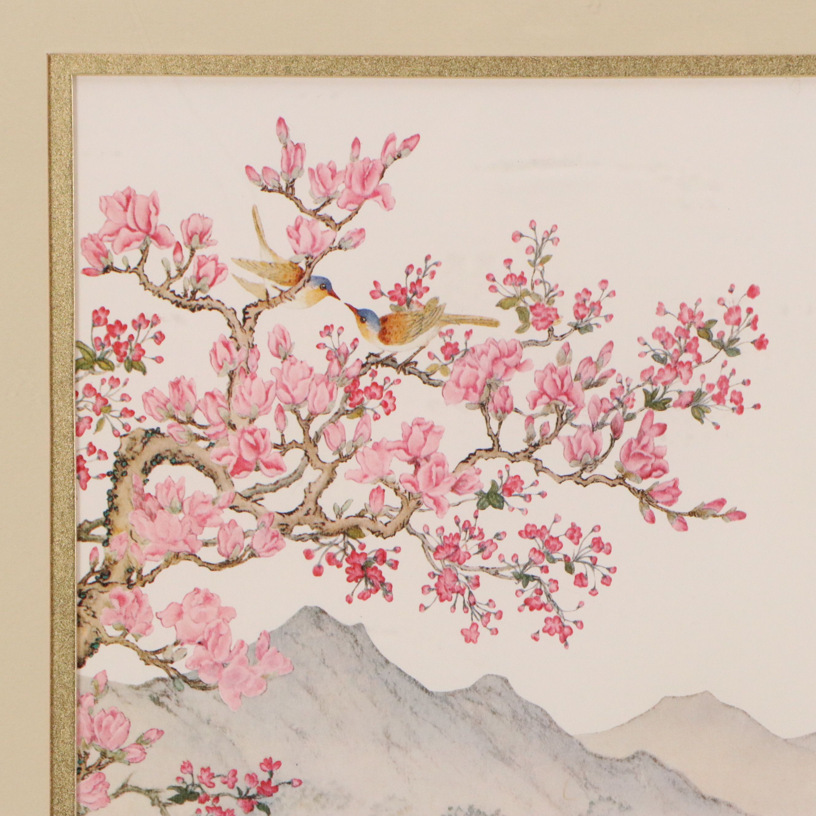 Wei Tseng-Yang Embellished Offset Lithograph "The Awakening of Spring"