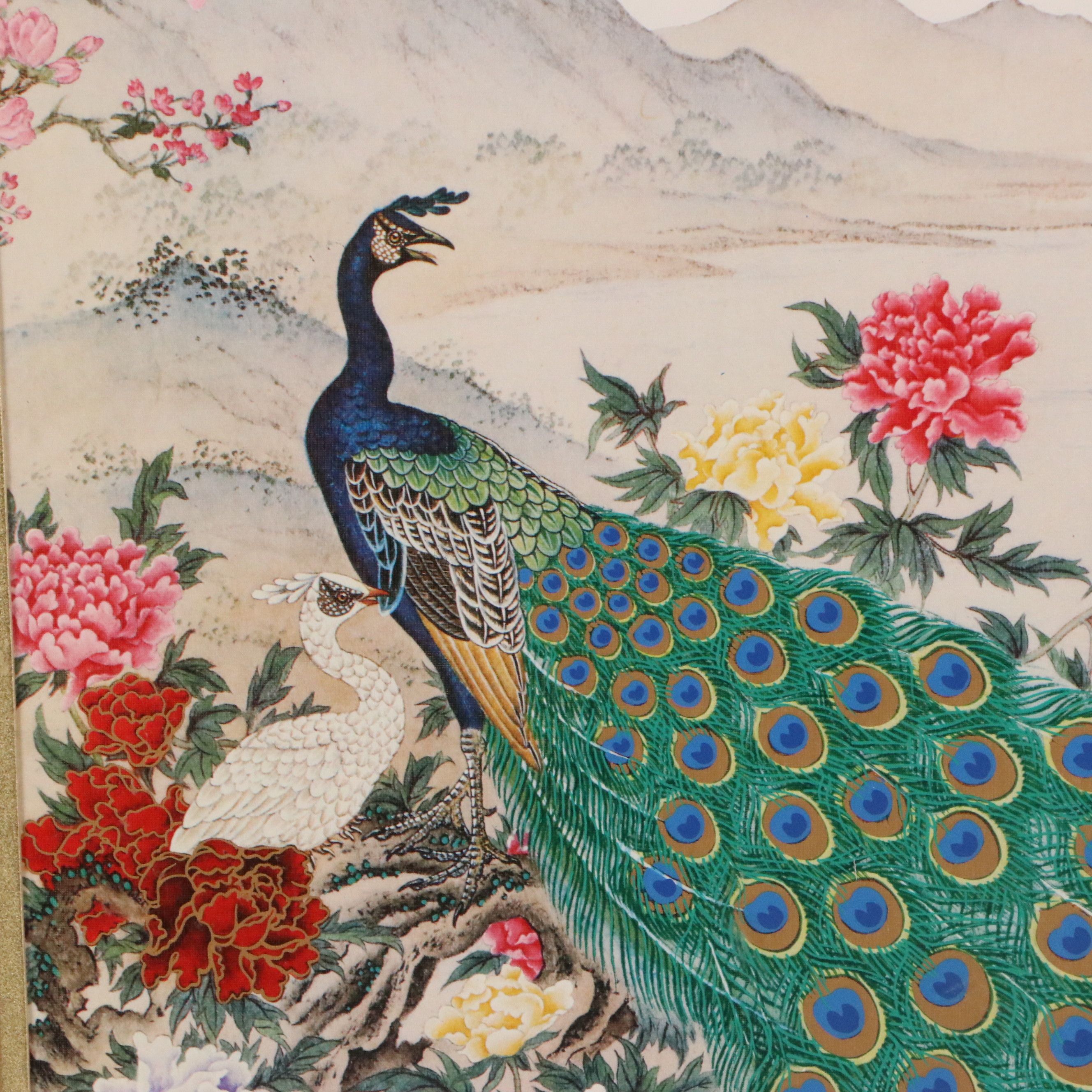 Wei Tseng-Yang Embellished Offset Lithograph "The Awakening of Spring"