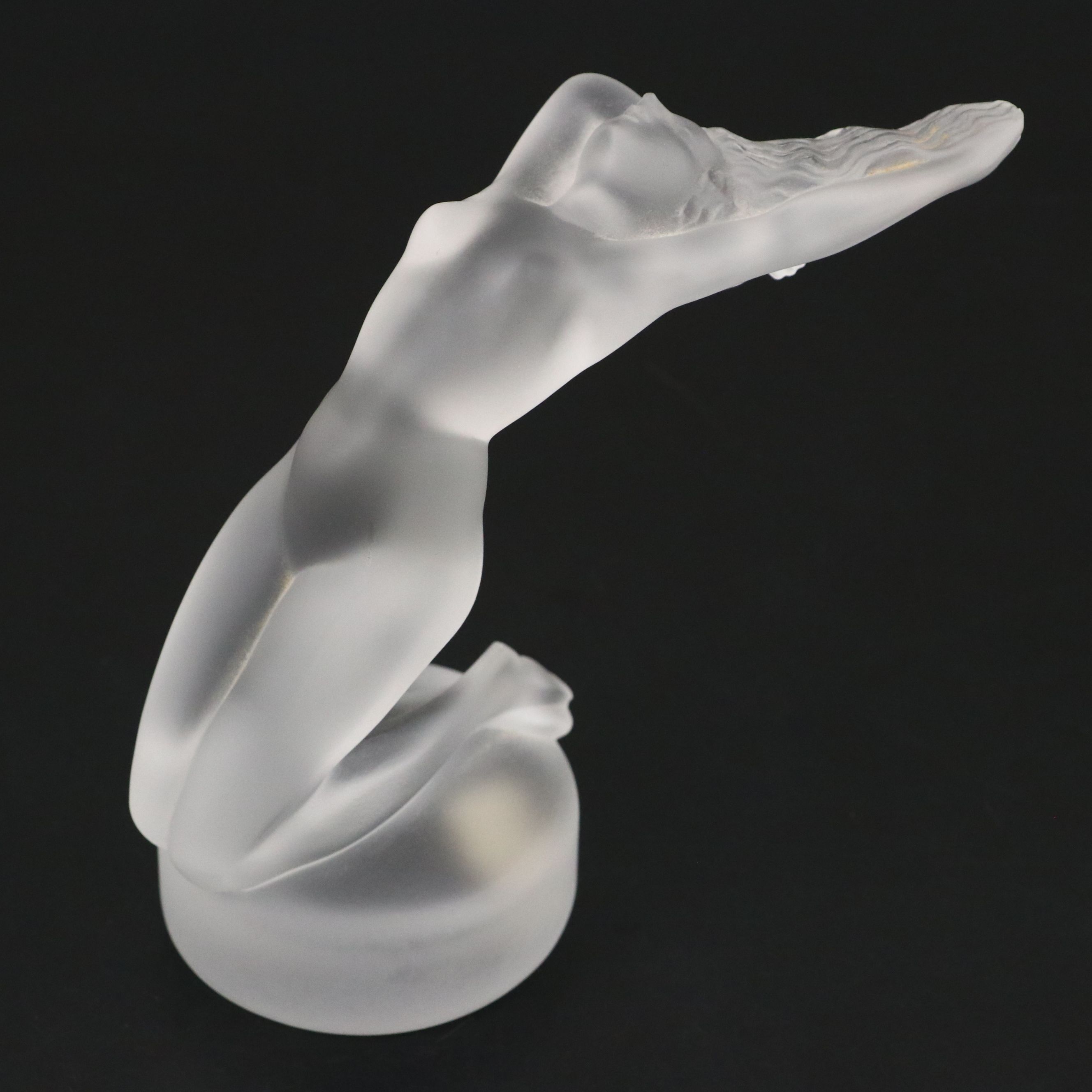 Lalique "Chrysis" Frosted Crystal Figurine