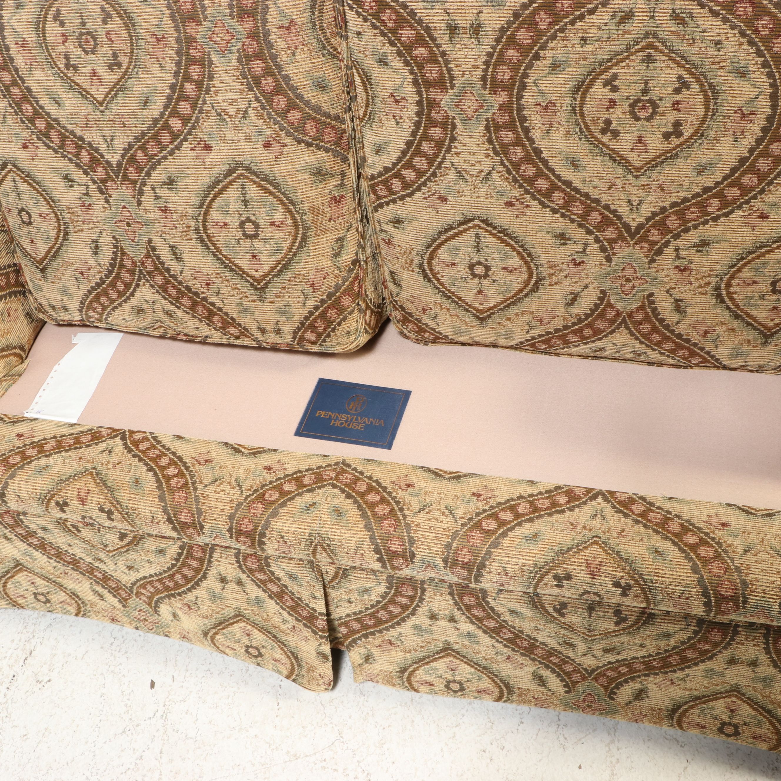 Pennsylvania House Upholstered Loveseat, Late 20th Century