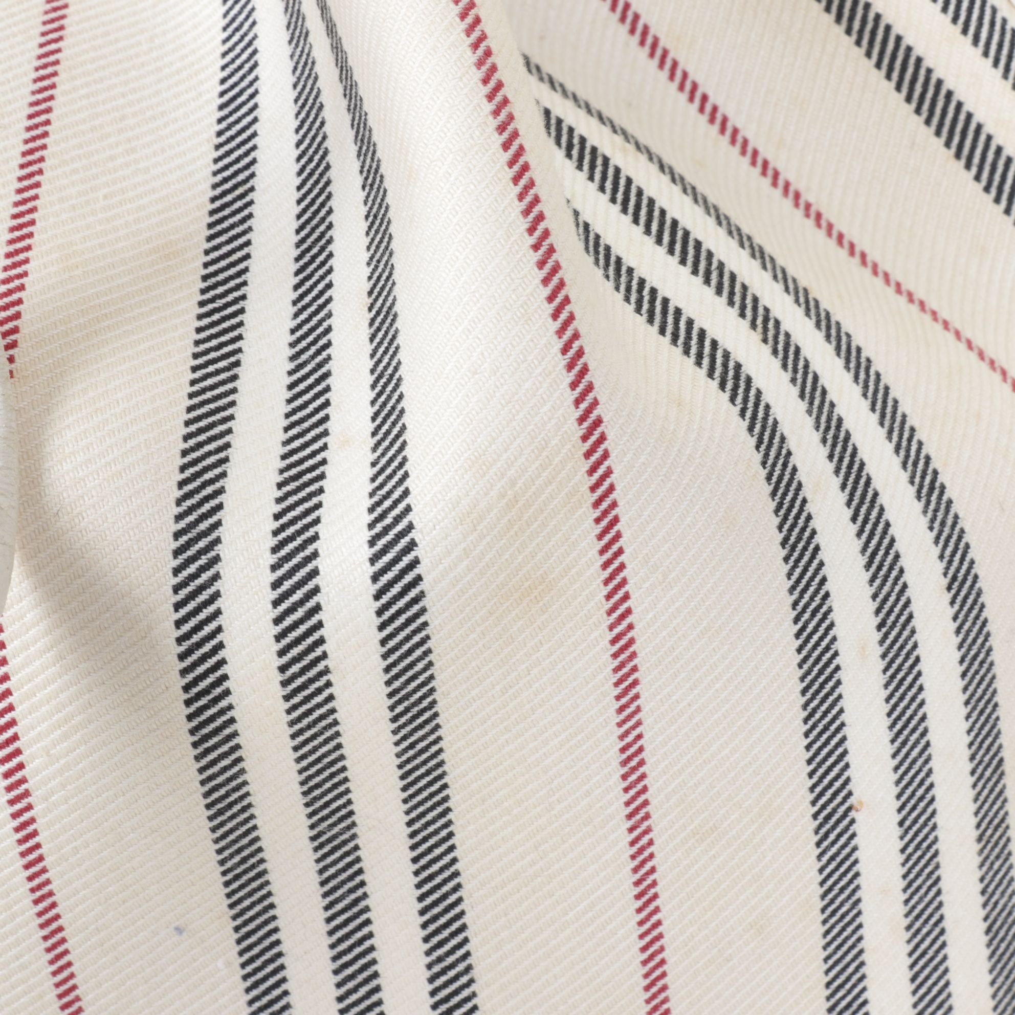 Burberry Drawstring Bucket Bag in White Canvas and Leather