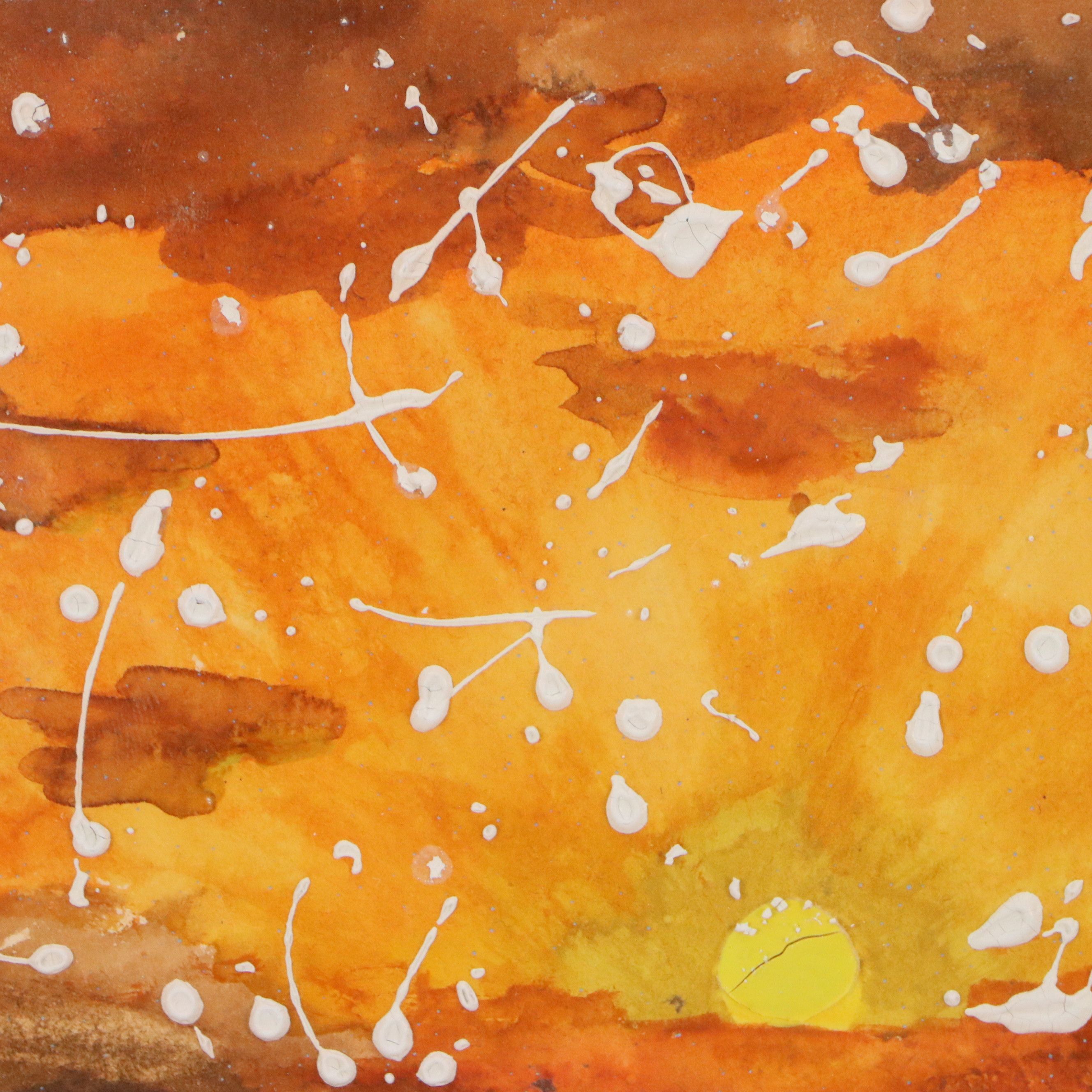 Stephanie Trivas Mixed Media Painting